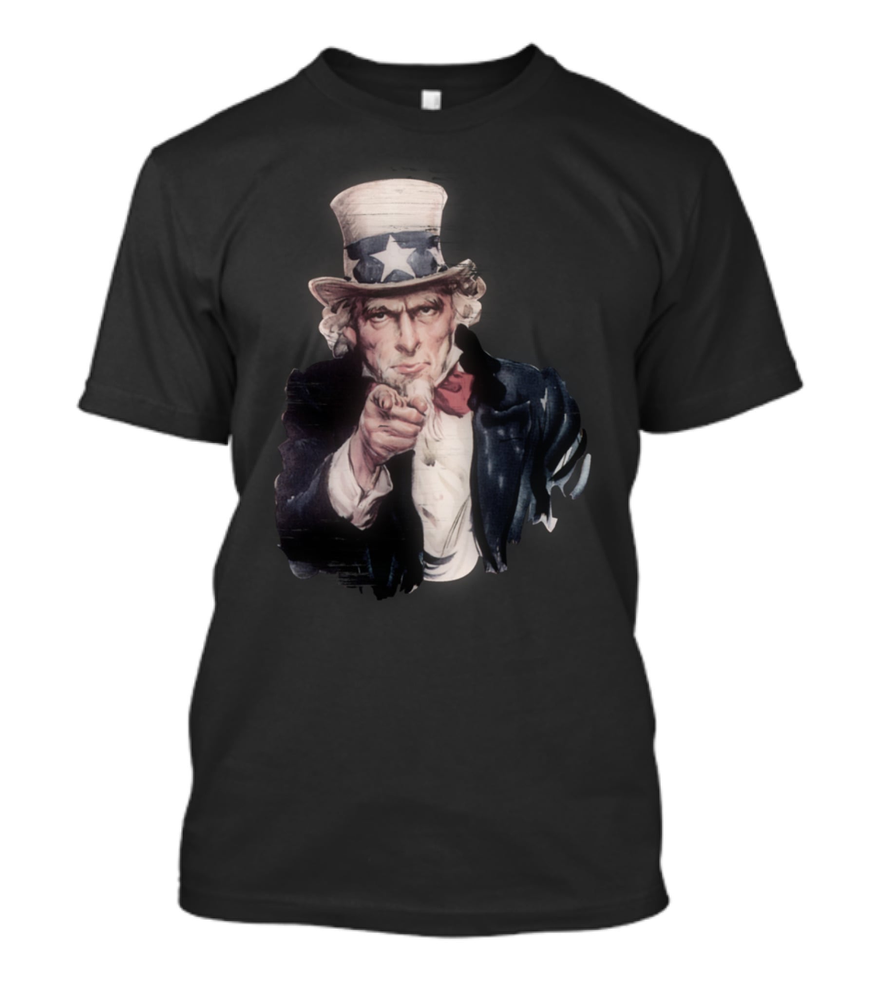 Classic Uncle Sam Pointing American Patriotism T-Shirt