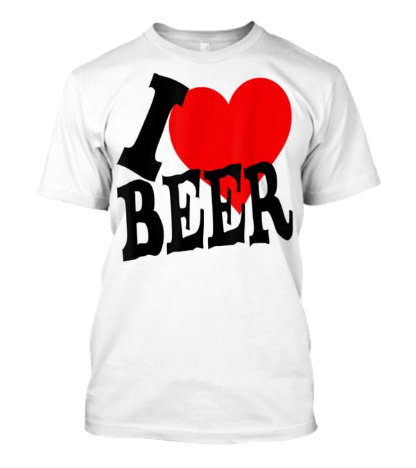 I Love Beer Cool Classic Party Lover T-Shirt