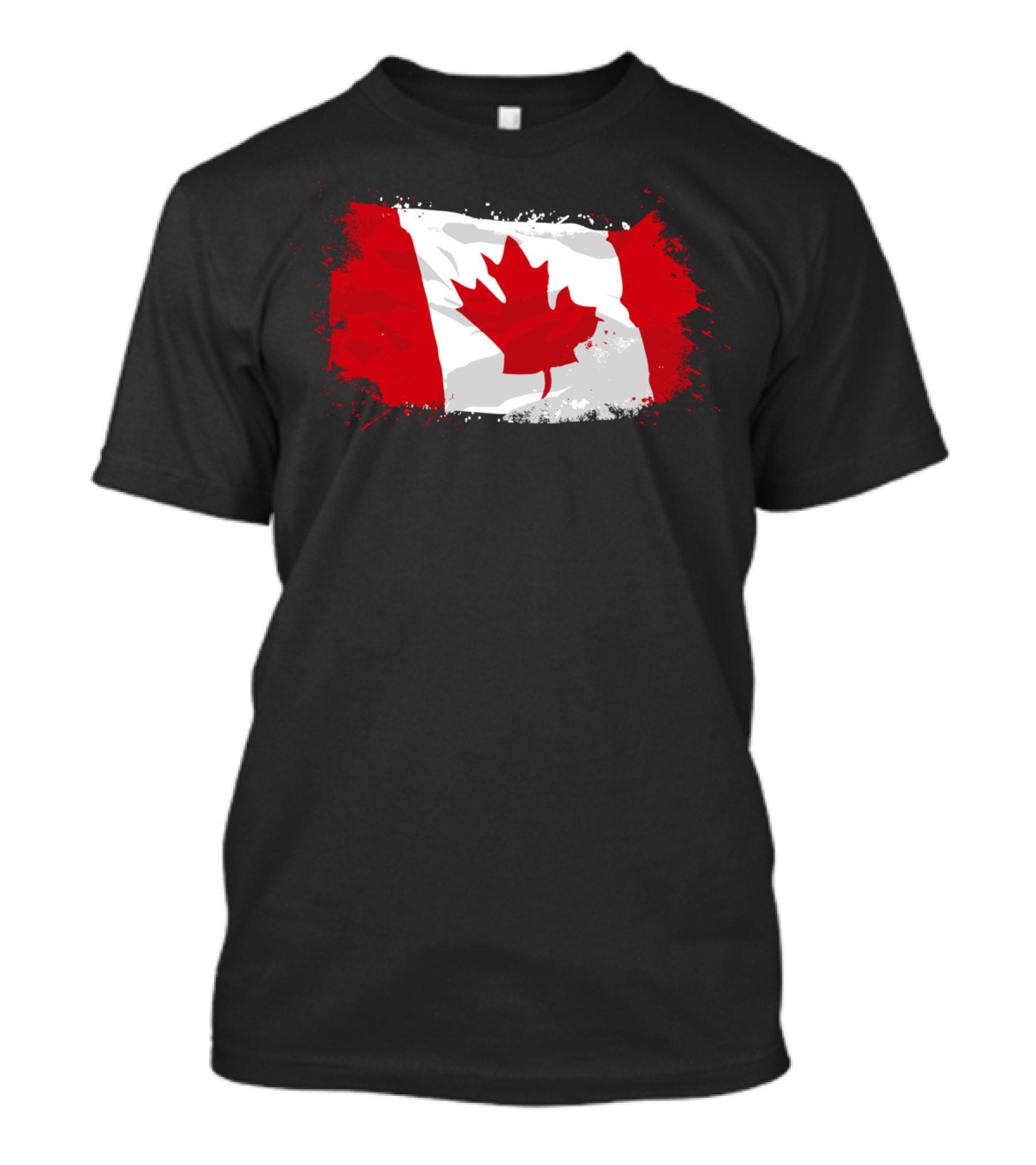 Canada Flag Iconic Maple Leaf Ensign Banner T-Shirt