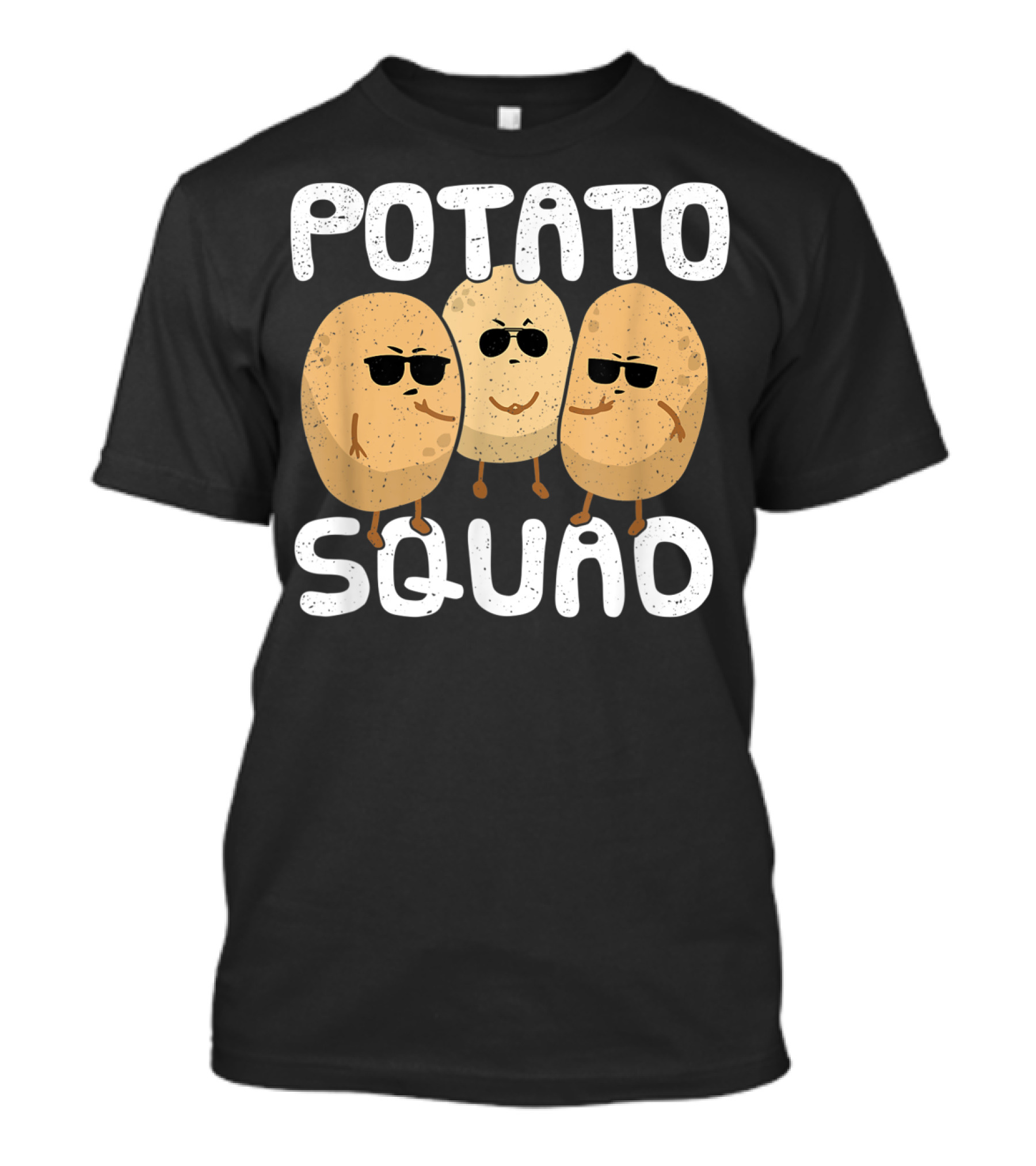 Potato Squad Cool Funny Sunglasses Veggie Trio T-Shirt