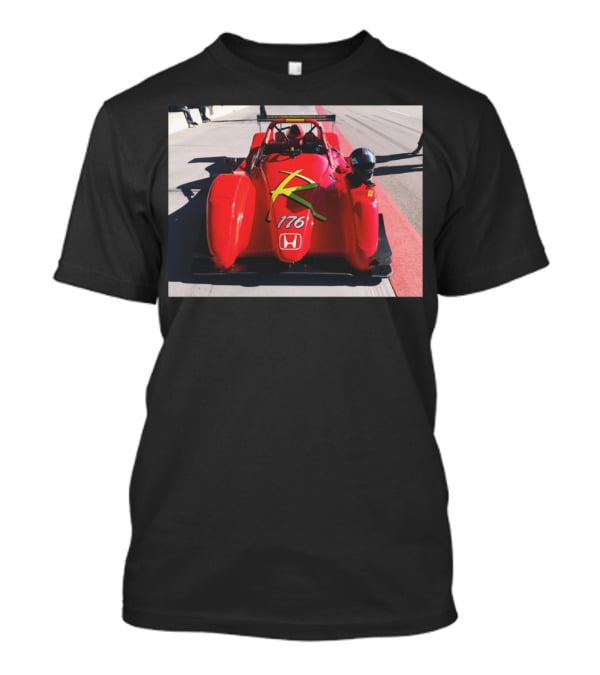 Honda Red Race Car 176 T-Shirt