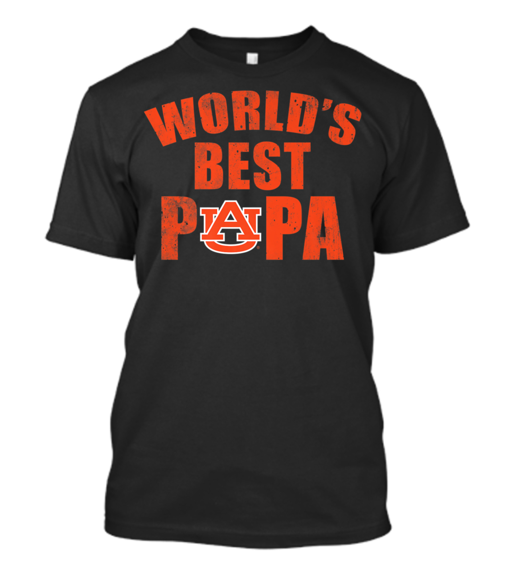 Auburn Tigers World's Best Papa T-Shirt