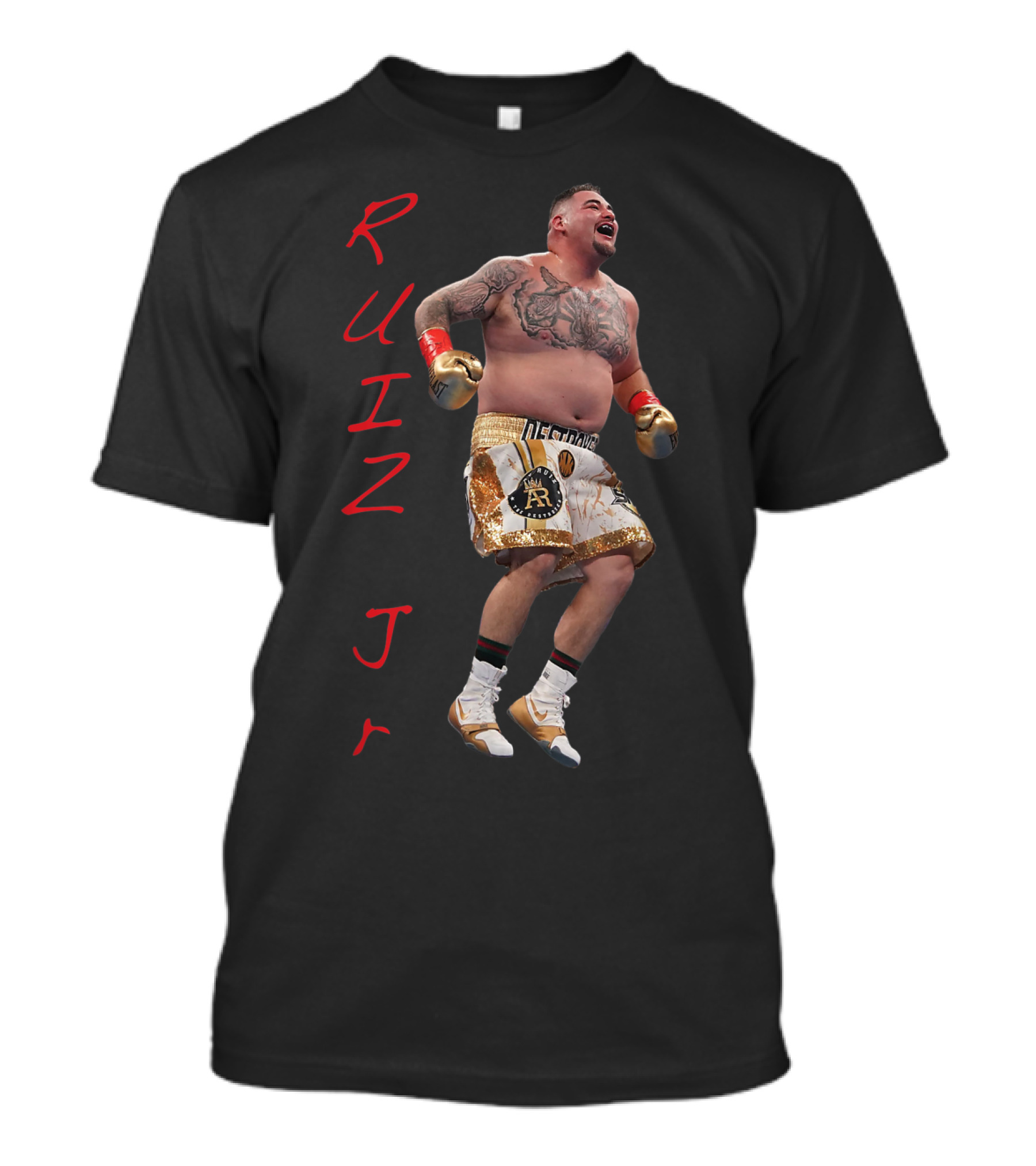 Ruiz Jr Destroyer Celebration Extended Lunch Break T-Shirt