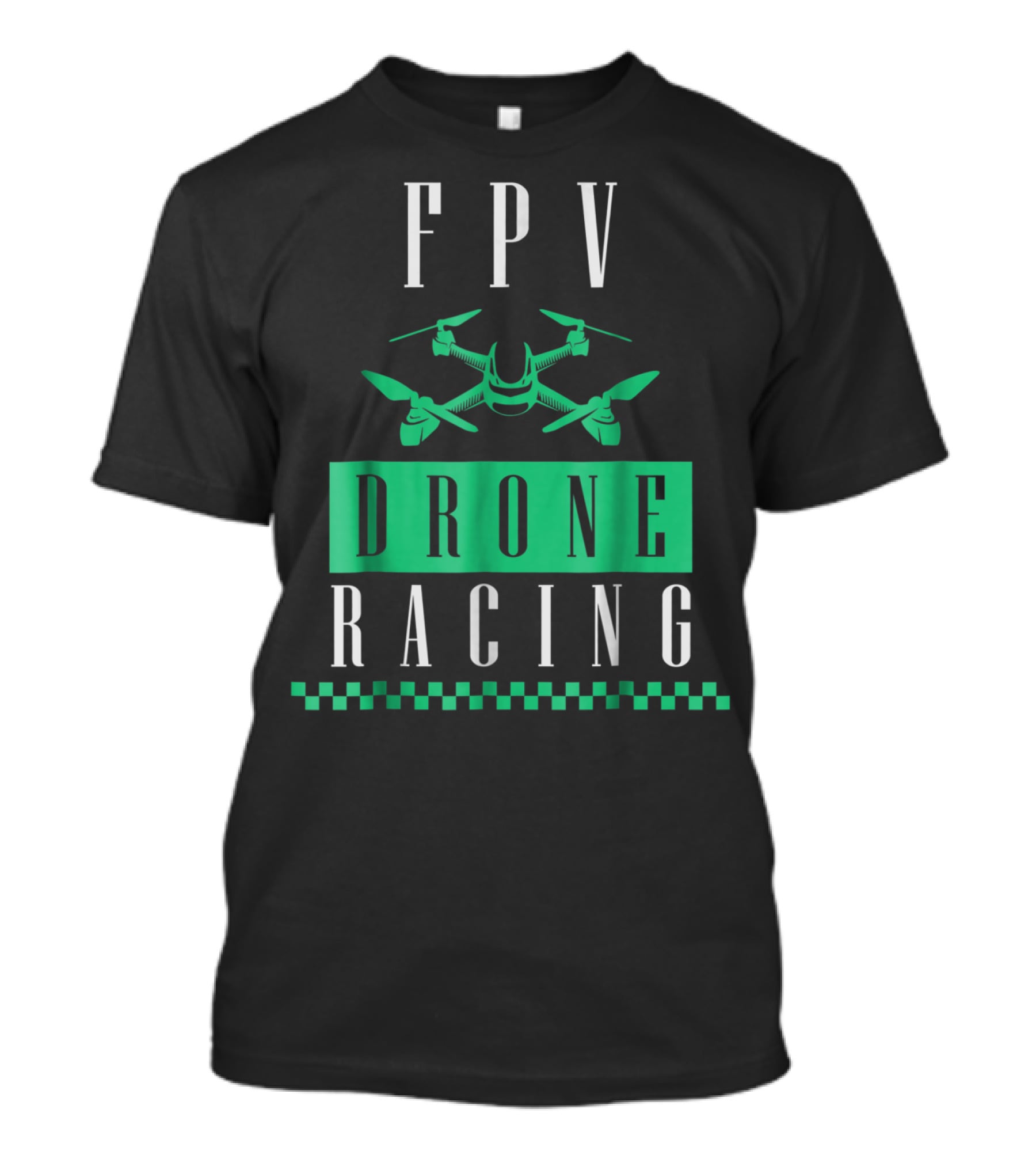 FPV Drone Racing Exotic Extreme Cool Sports Series T-Shirt
