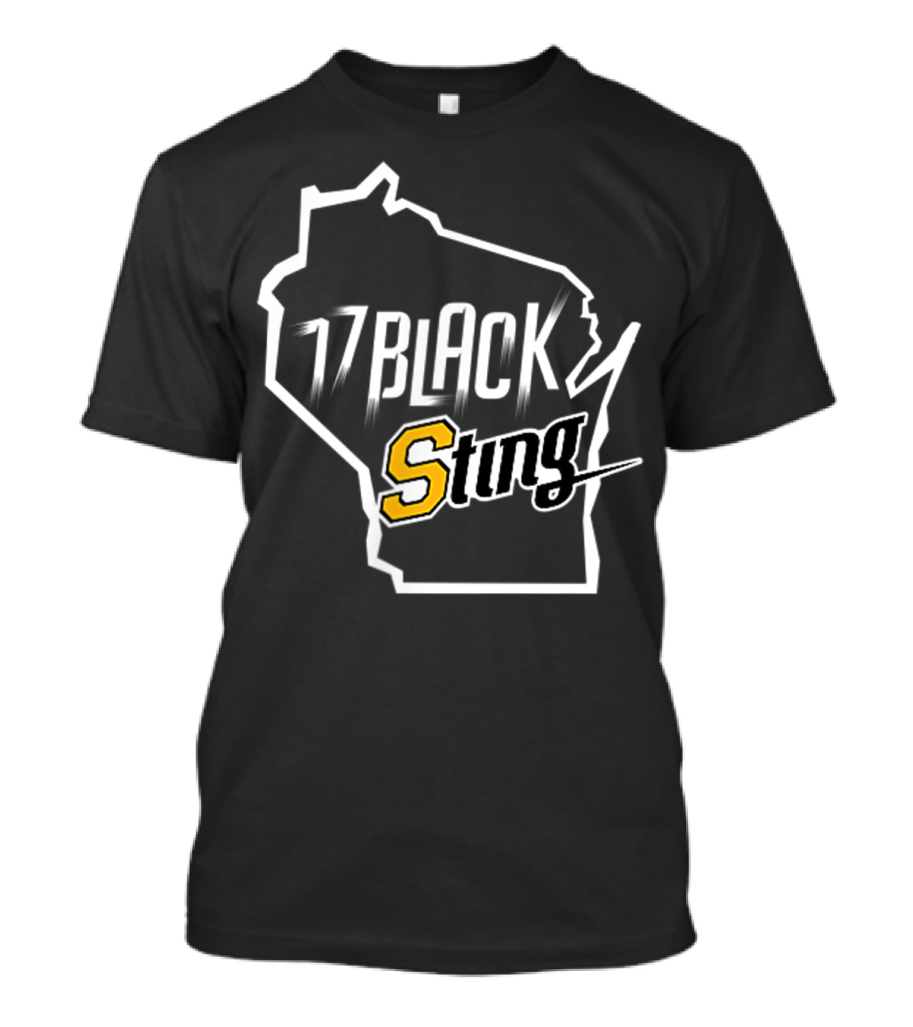 17 Black Sting Wisconsin T-Shirt