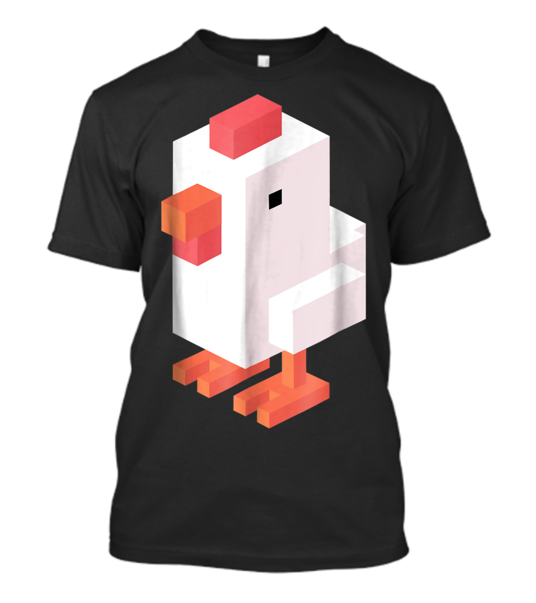 Crossy Road Chicken Pixel Art Game Character T-Shirt