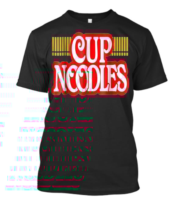 Cup Noodles Instant Ramen Iconic Red White T-Shirt