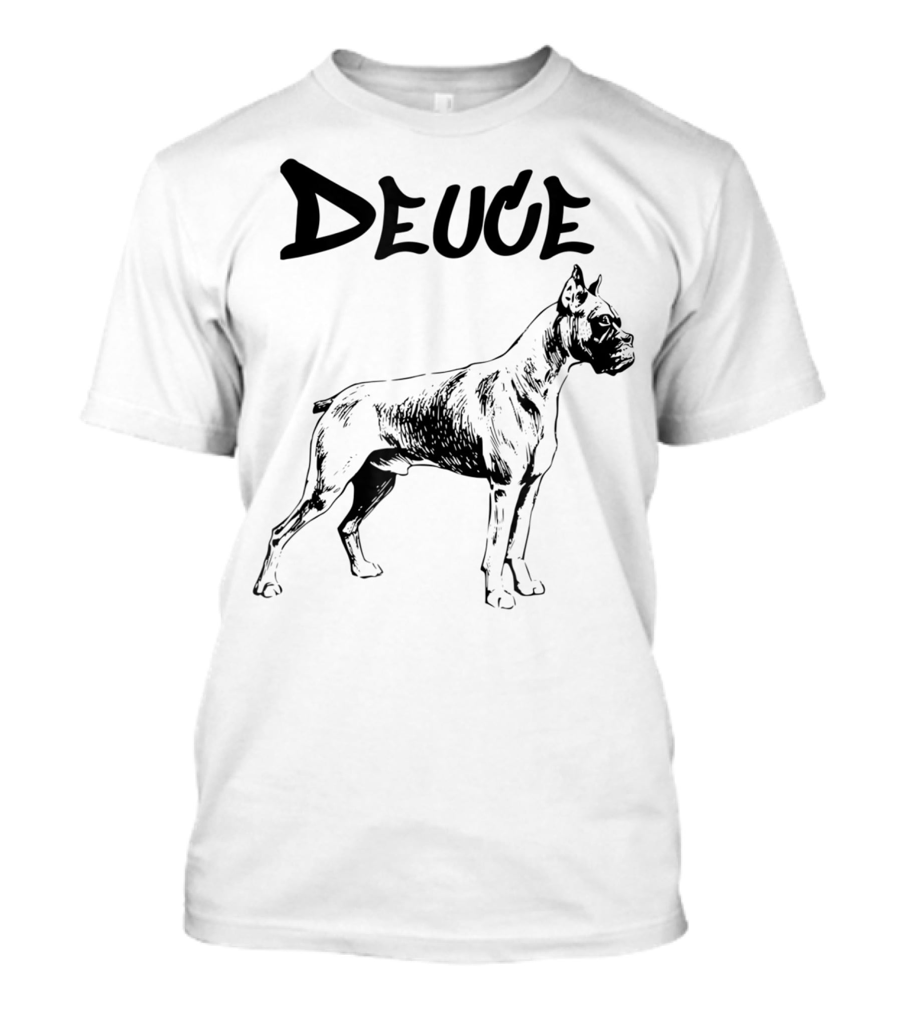 Deuce Boxer Dog T-Shirt