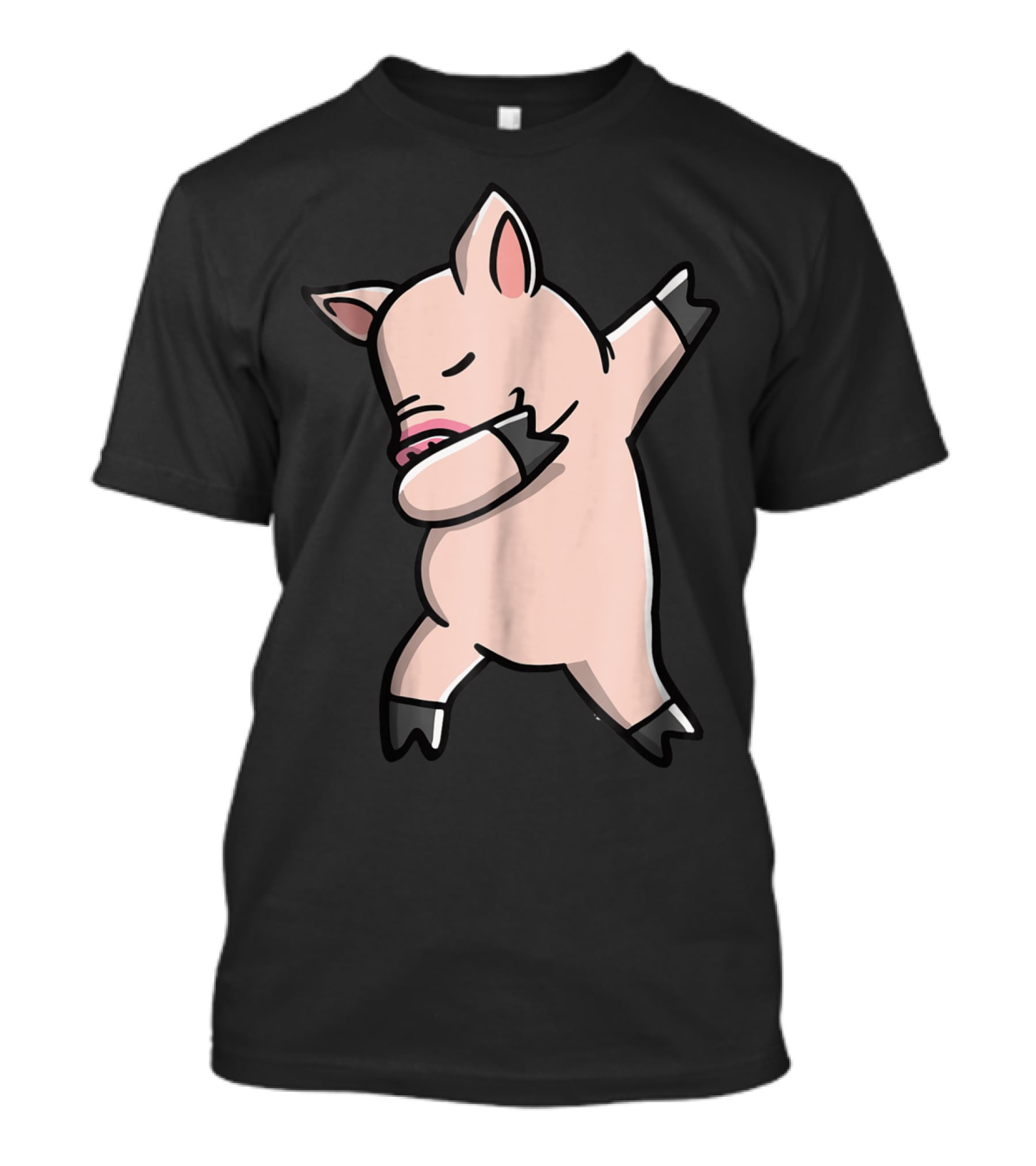 Dabbing Piggy Piglet Youth Gesture T-Shirt