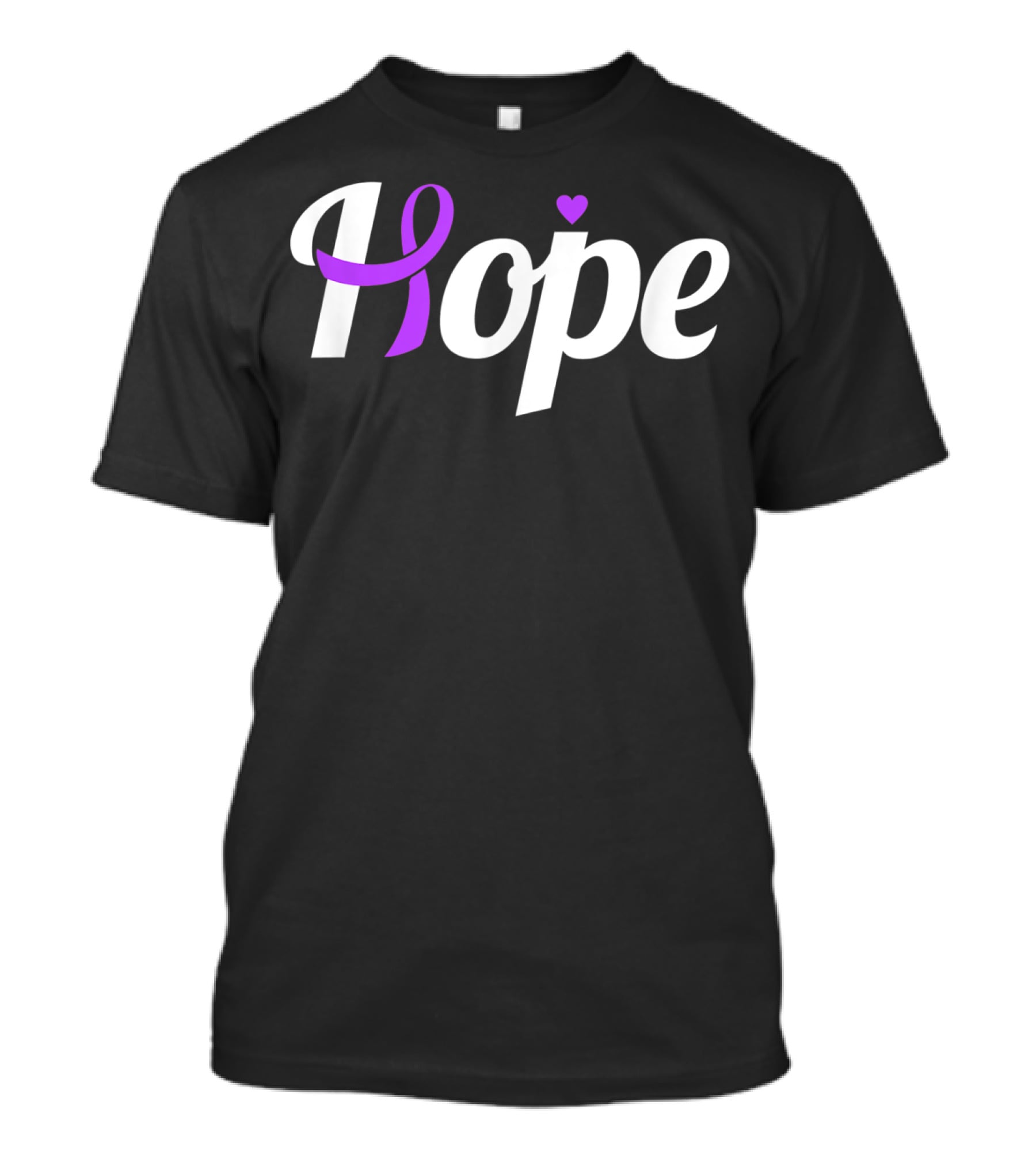 Hope Leiomyosarcoma Cancer Awareness Ribbon T-Shirt