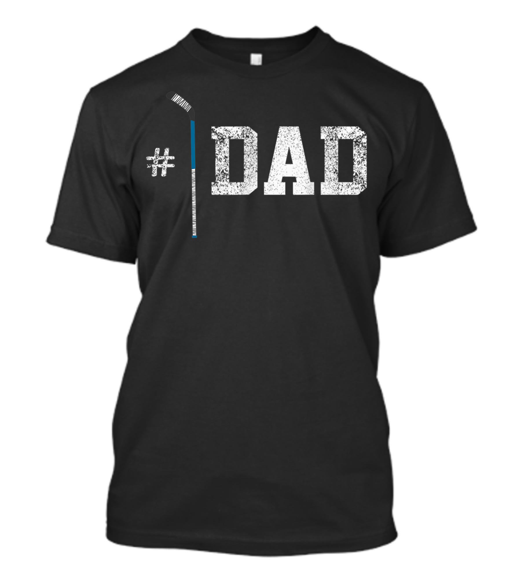 1 Dad Hockey Father's Day T-Shirt
