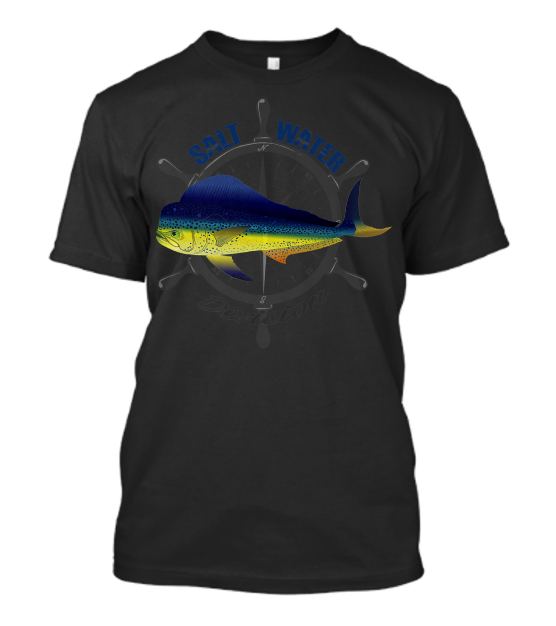 Salt Water Fishing Sea Sport Game Fishin Division T-Shirt
