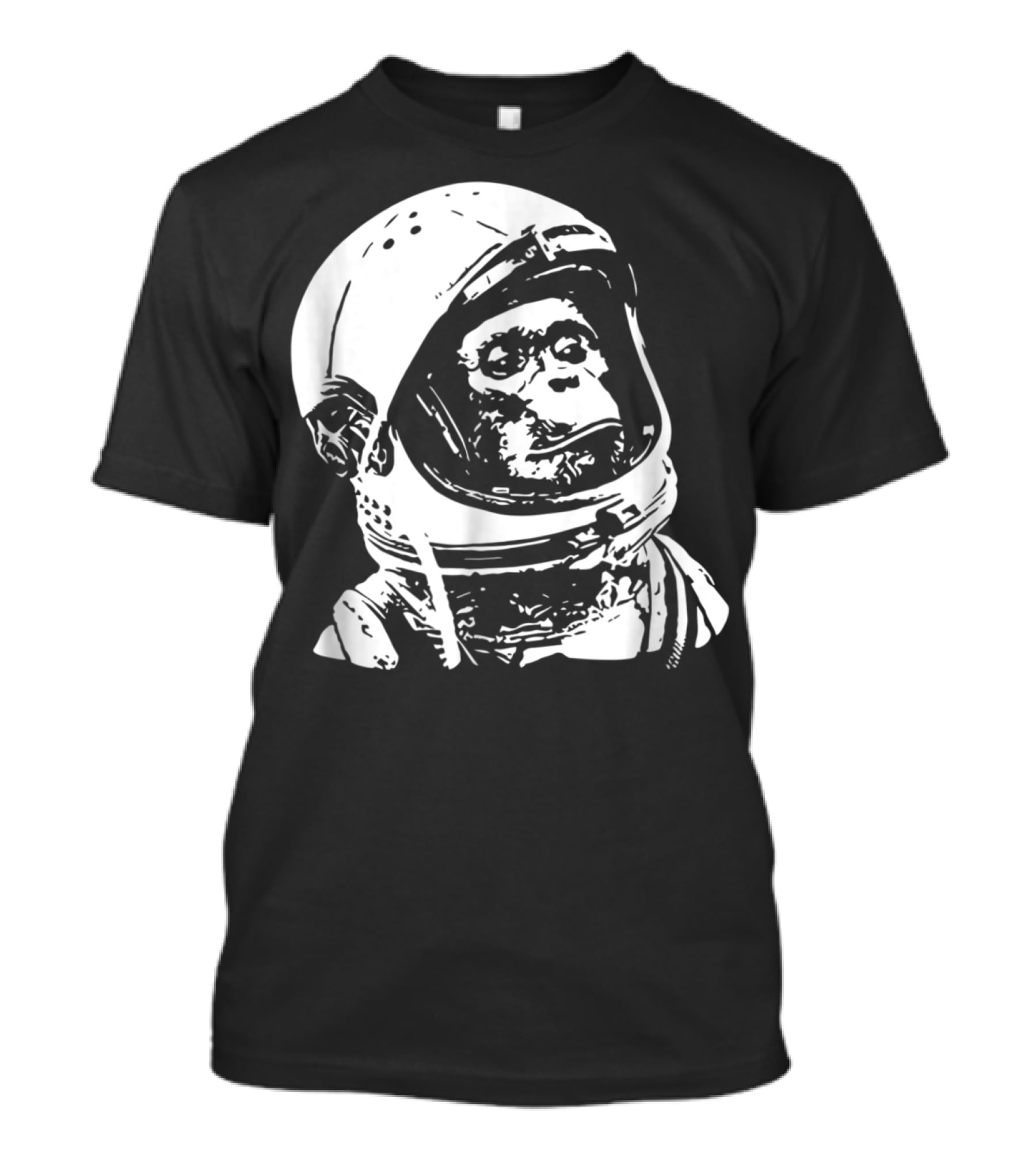 Vintage Space Astronaut Monkey Iconic Exploration T-Shirt