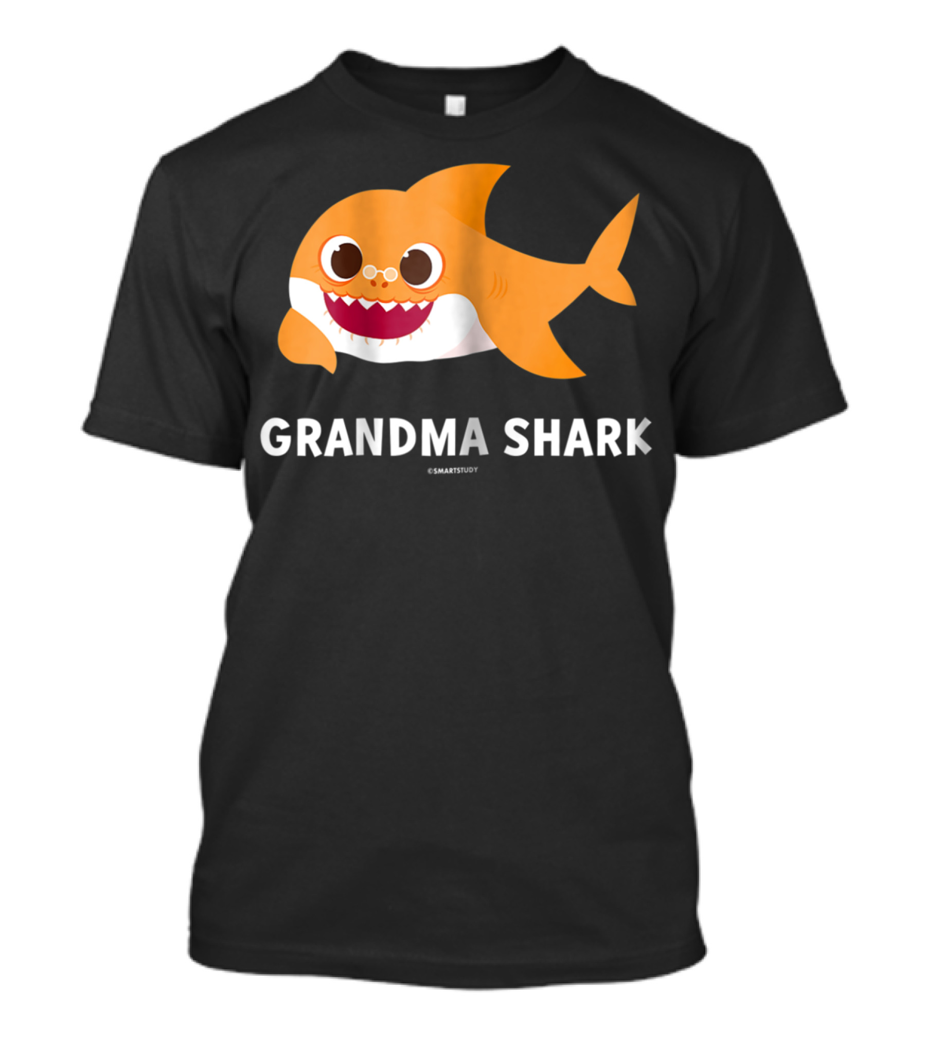 Grandma Shark Pinkfong SmartStudy Official Merchandise T-Shirt