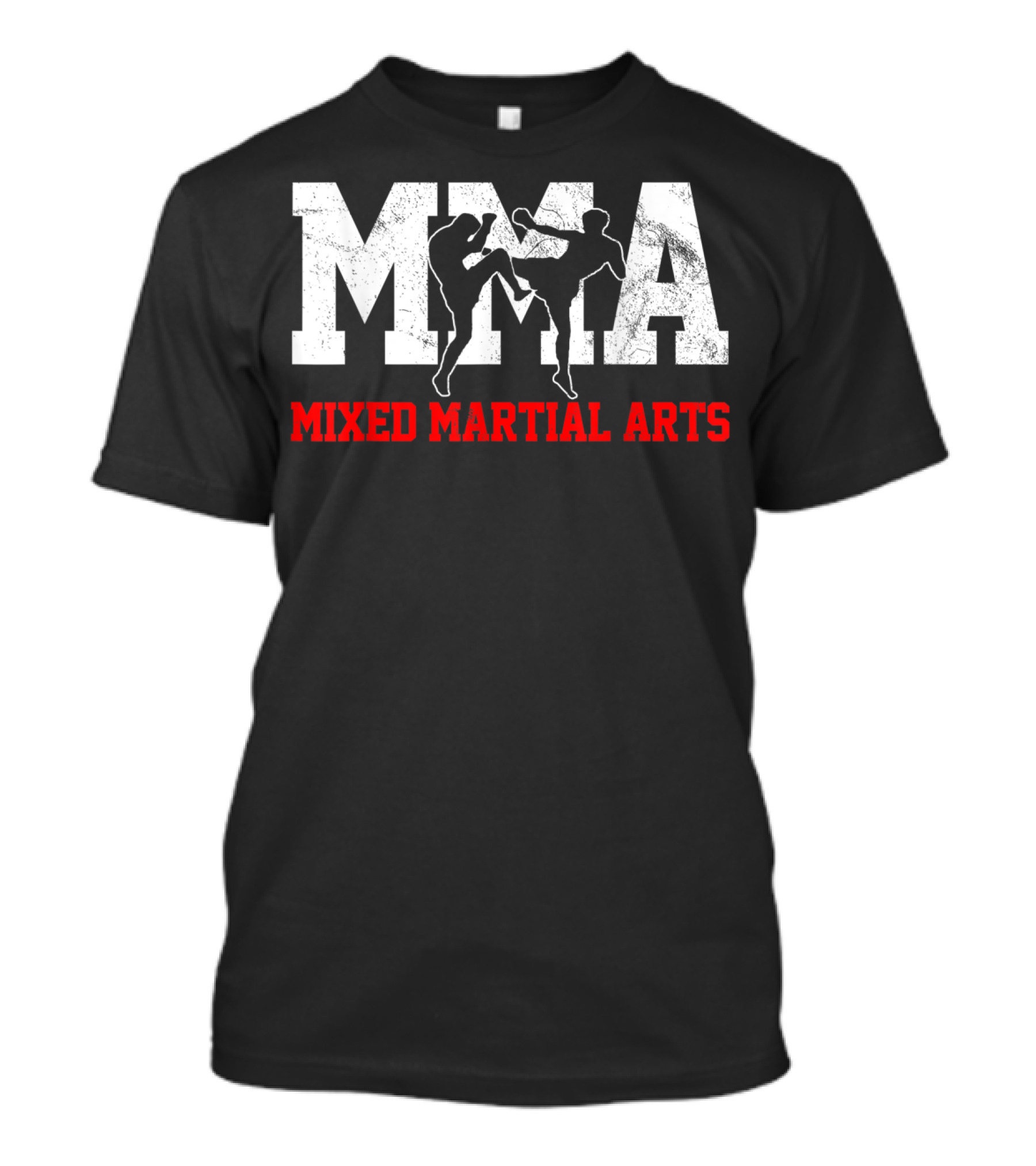 MMA Mixed Martial Arts Kickboxin Fighter T-Shirt