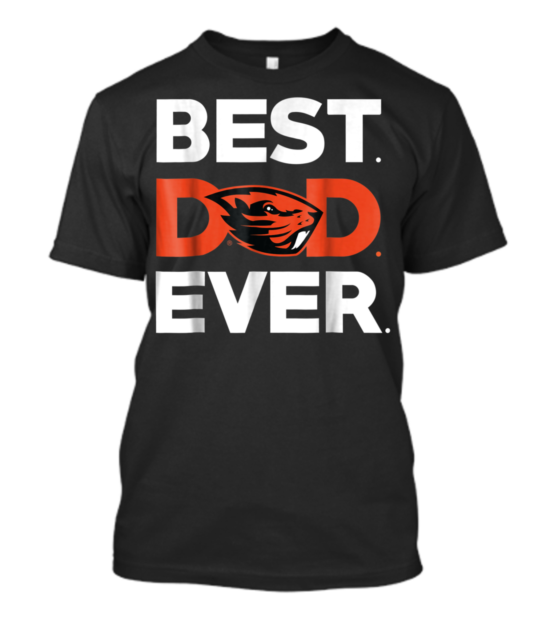 Oregon State Beavers Best Dad Ever T-Shirt