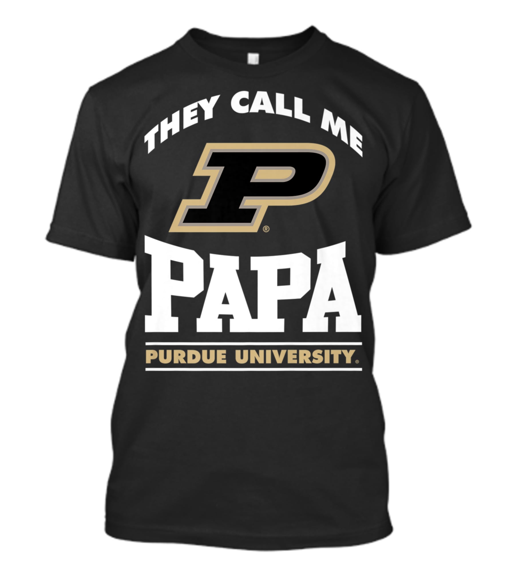 Purdue Boilermakers They Call Me Papa Purdue University T-Shirt