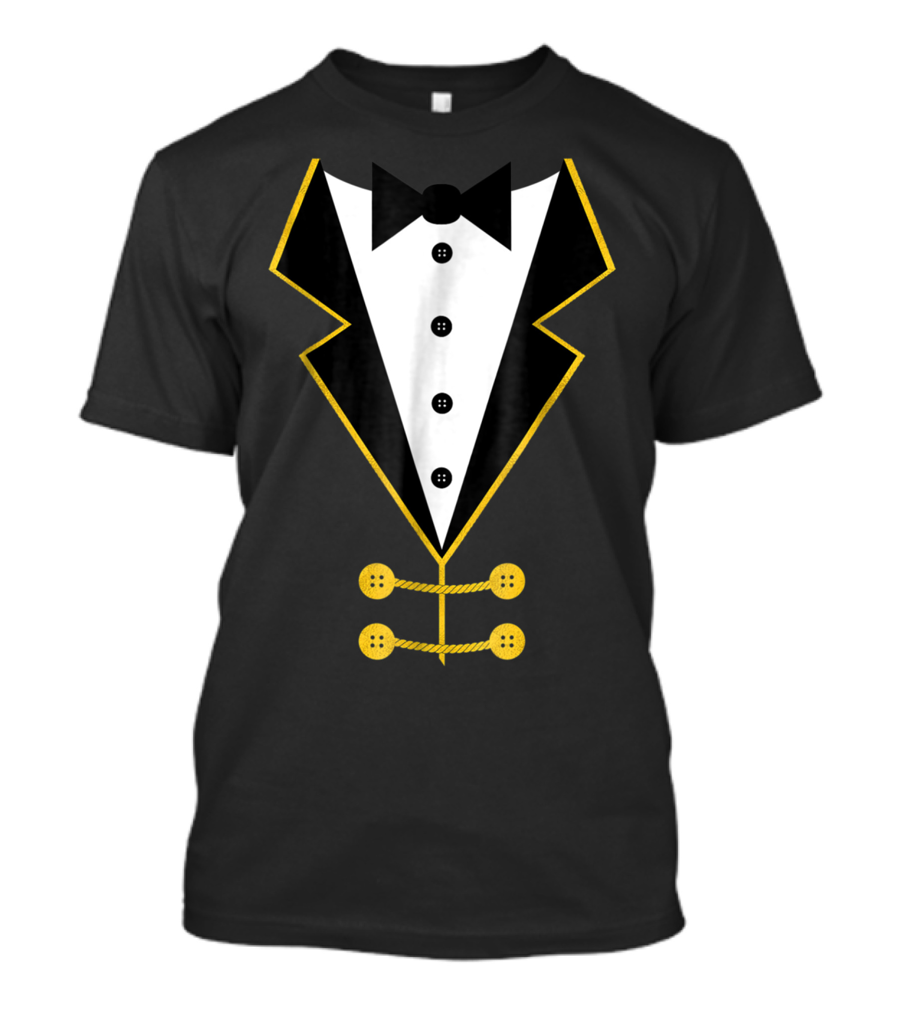 Ringmaster Circus Tuxedo Costume Black Tie Event T-Shirt