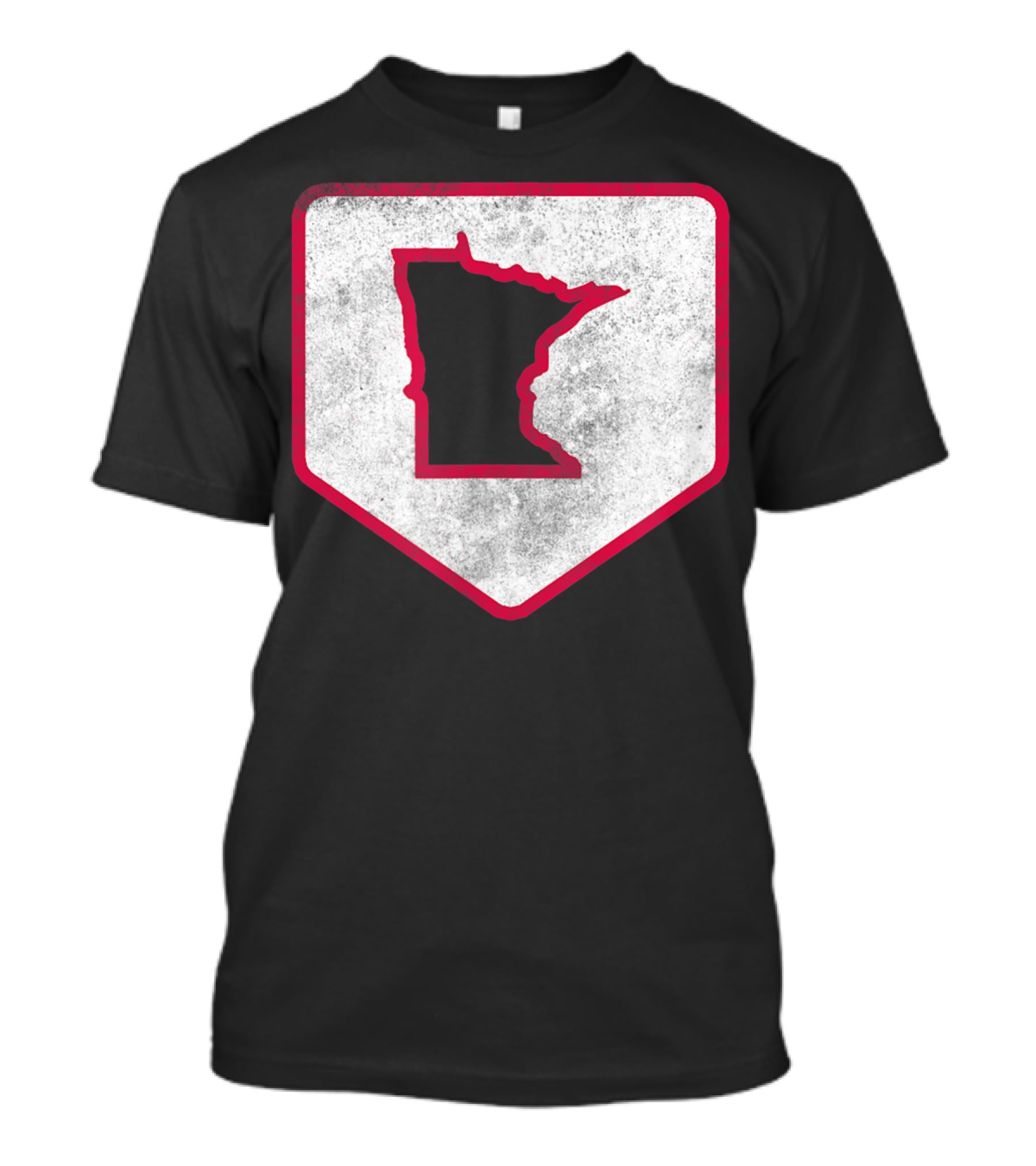 Vintage Minnesota Baseball Home Plate MPLS STP T-Shirt