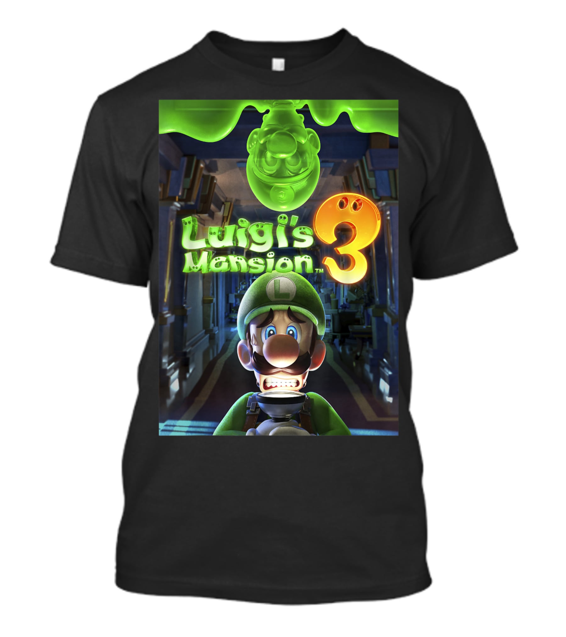 Luigi's Mansion 3 Luigi Ghostly Adventure T-Shirt