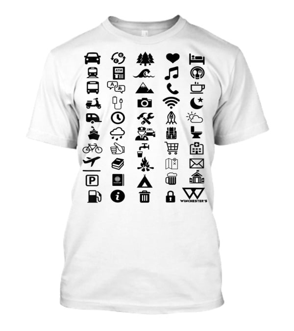 Travel Icon Translator Winchester's T-Shirt