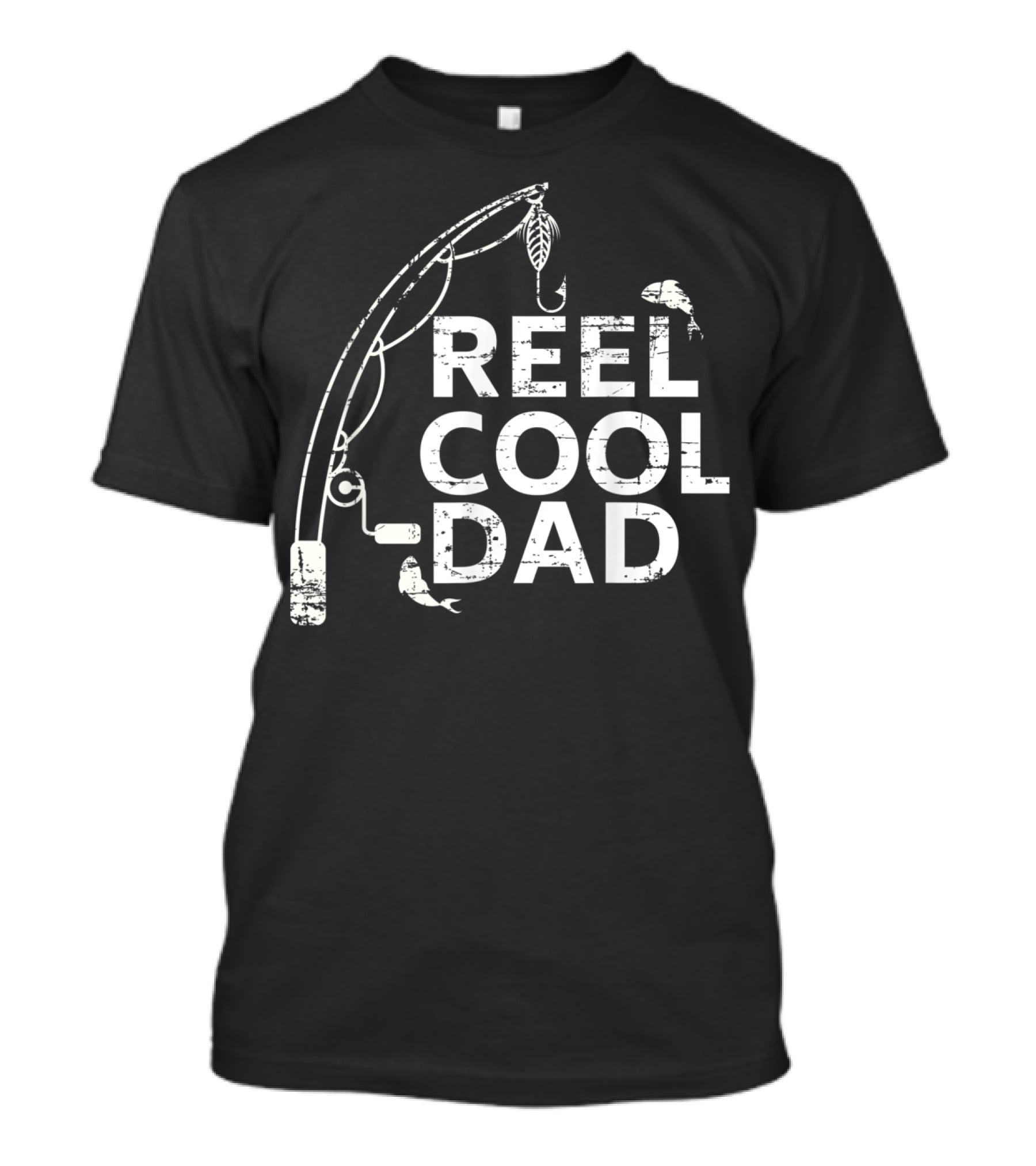 Reel Cool Dad Fishing Father's Day Papa T-Shirt