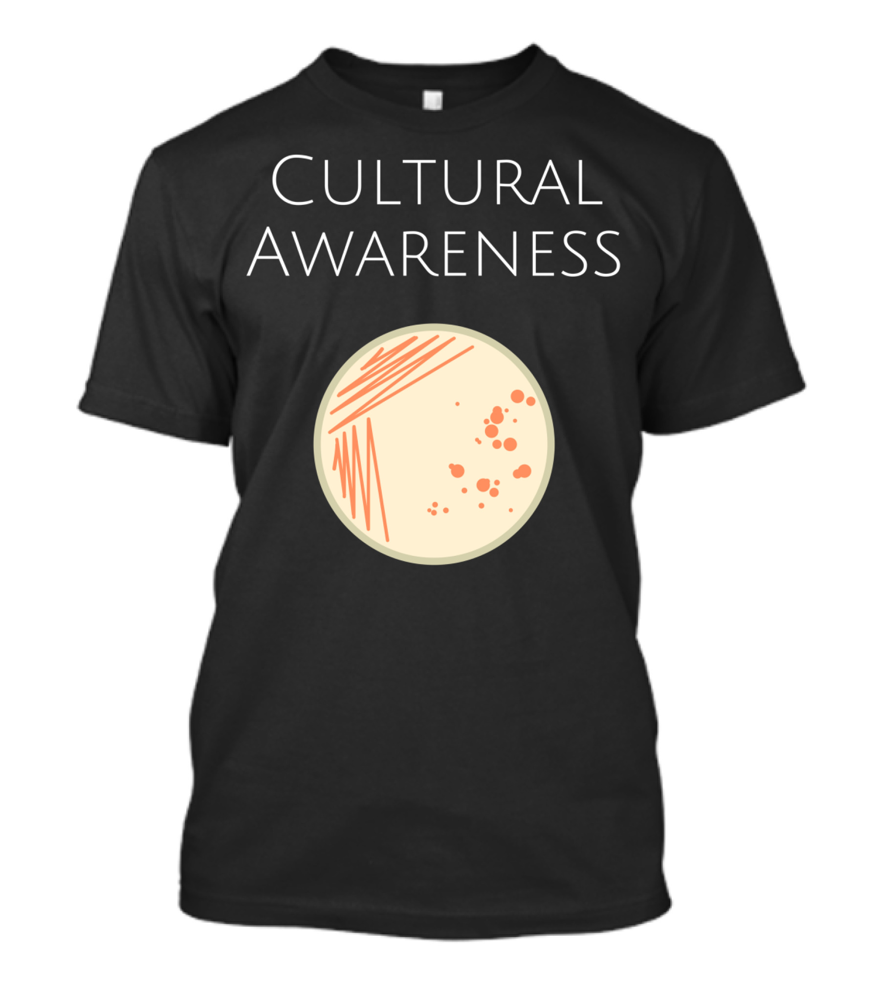 Cultural Awareness Microbiology Bacteria Lab T-Shirt