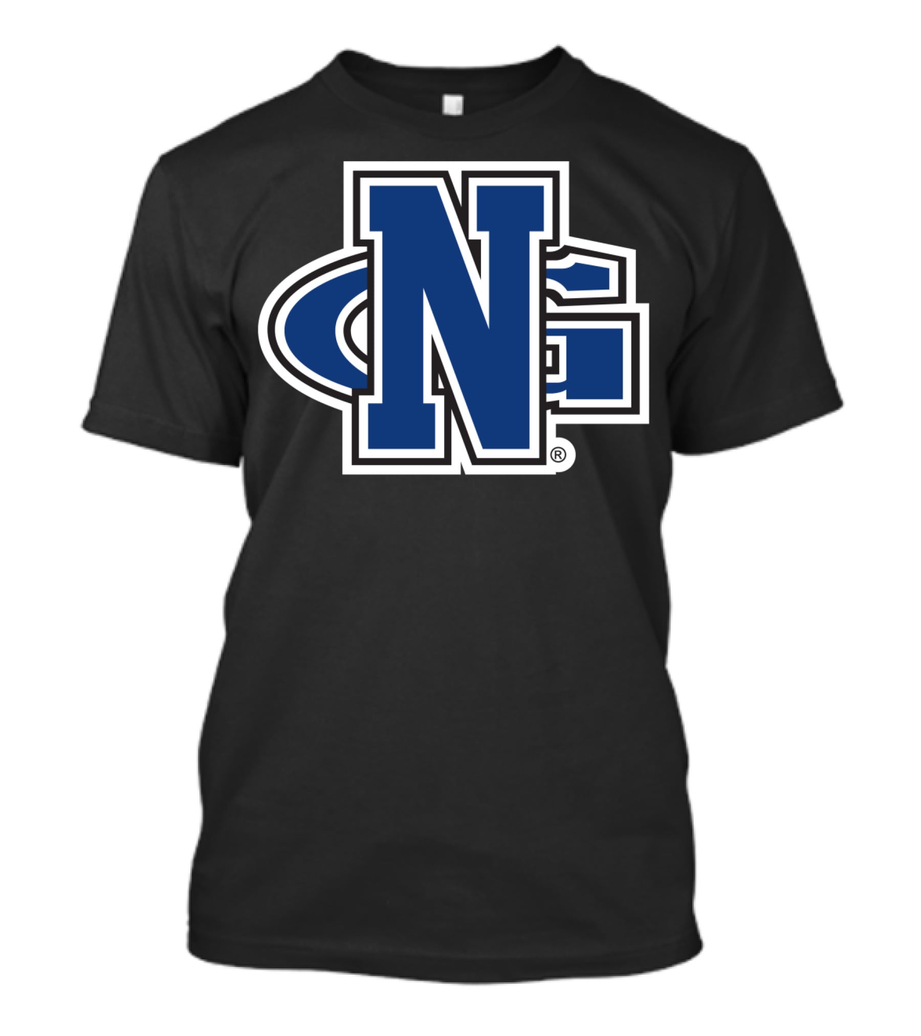 University Of North Georgia NCAA Nighthawks Blue T-Shirt