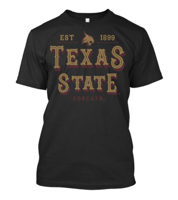 Texas State Bobcats Est 1899 NCAA Women's College T-Shirt