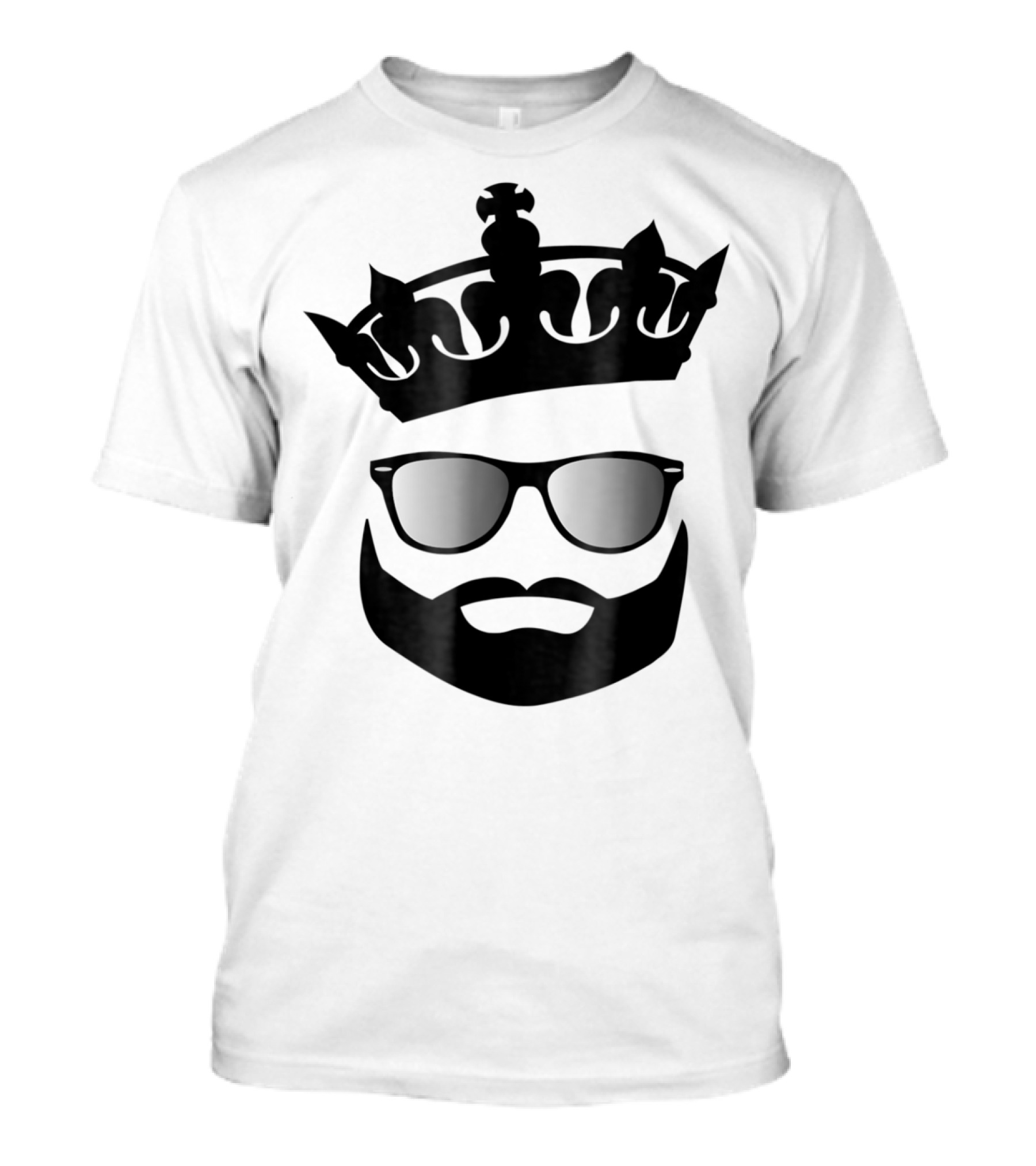 BEARD KINGS SHADES CROWN ICONIC T-Shirt