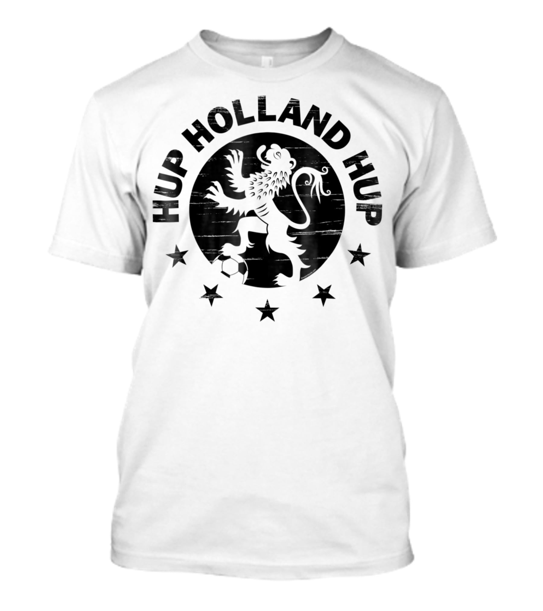 Hup Holland Hup Dutch Soccer Lion Oranje Nederland Voe T-Shirt