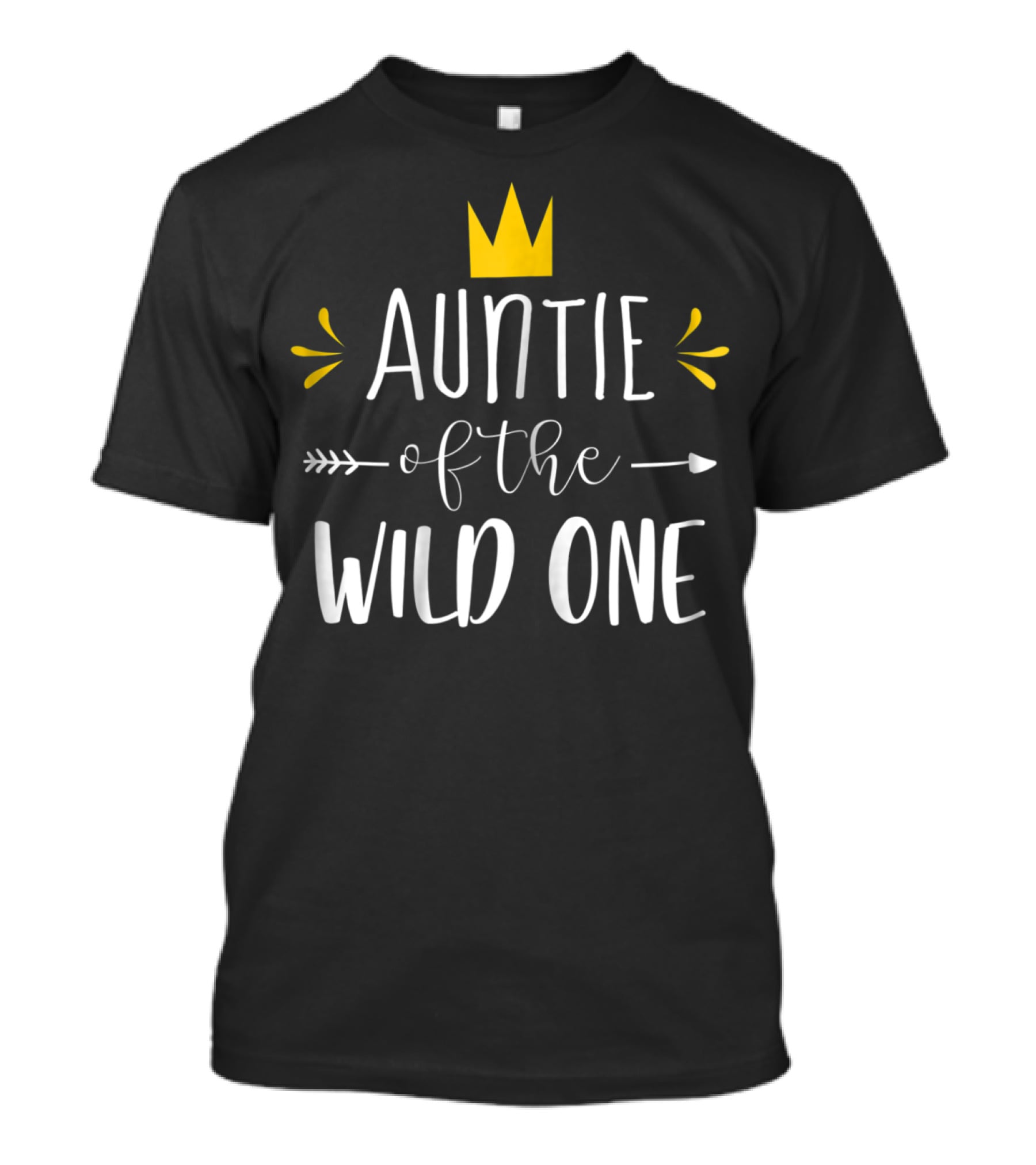 Auntie Of The Wild One 1st Birthday Aunt T-Shirt