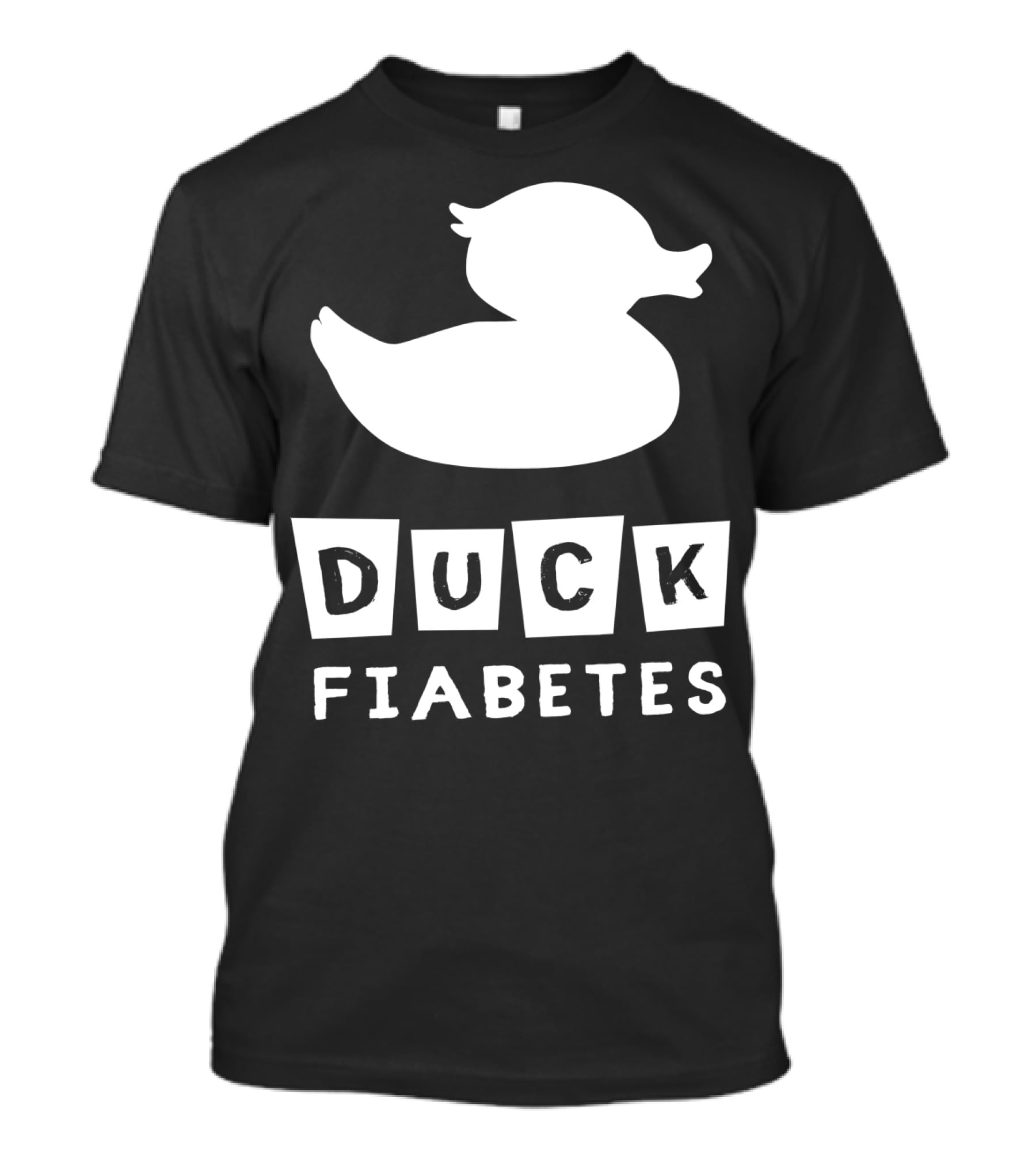 Duck Fiabetes Funny Diabetic Type 1 Diabetes T-Shirt