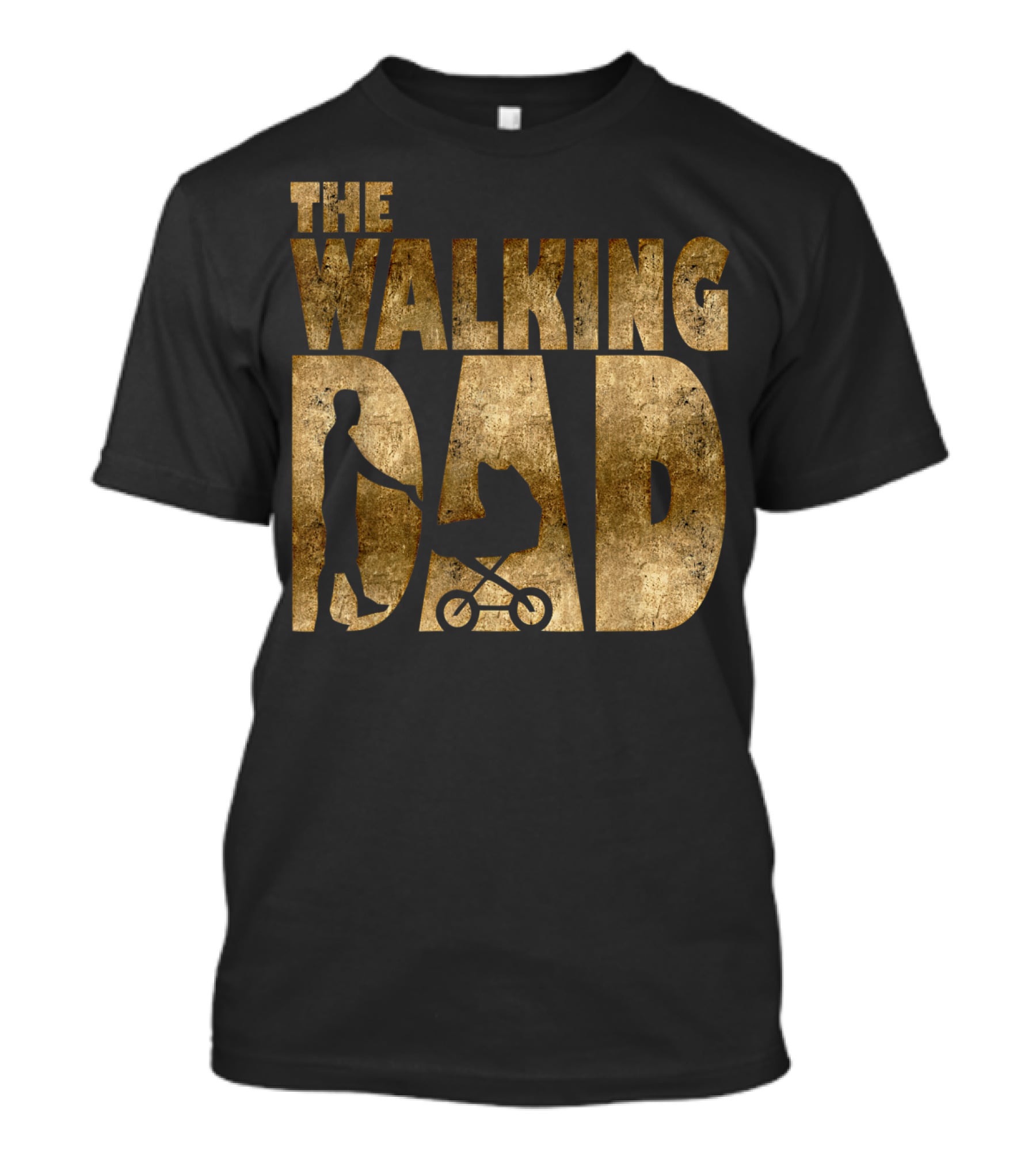 The Walking Dad Mens New Parent Stroller T-Shirt