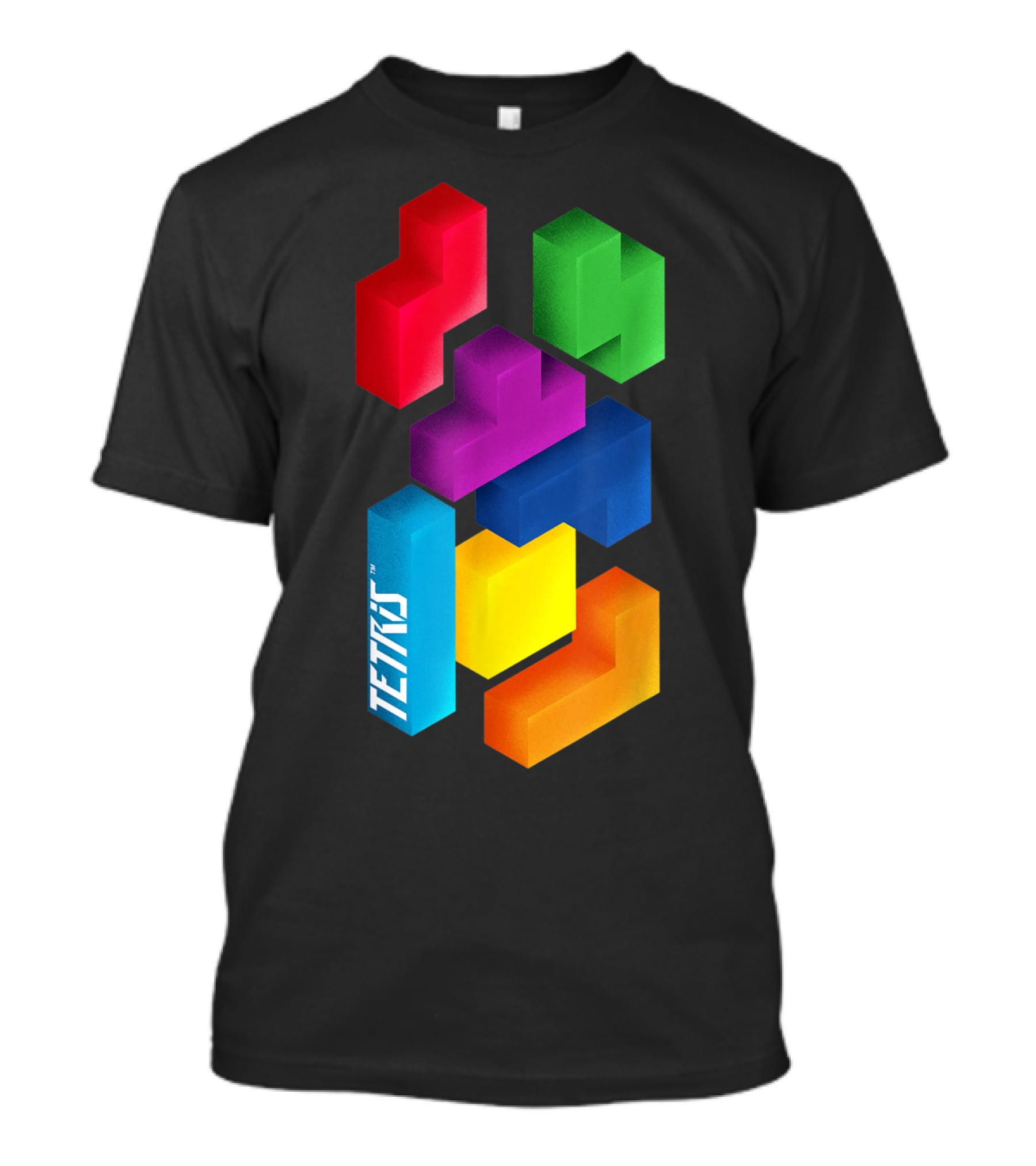 Tetris Colorful Blocks Mommy And Me T-Shirt