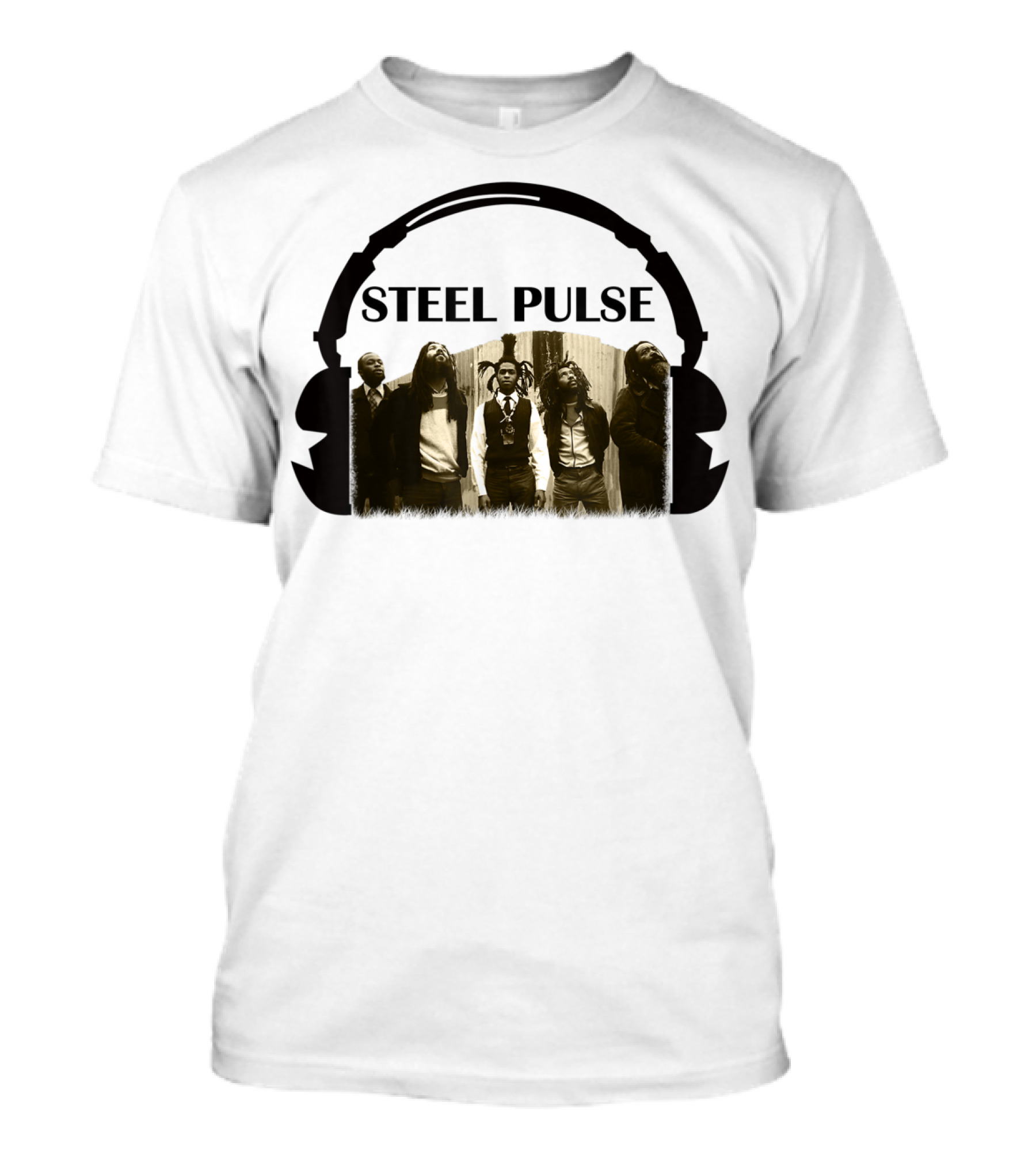Steel Pulse Team Members Group T-Shirt