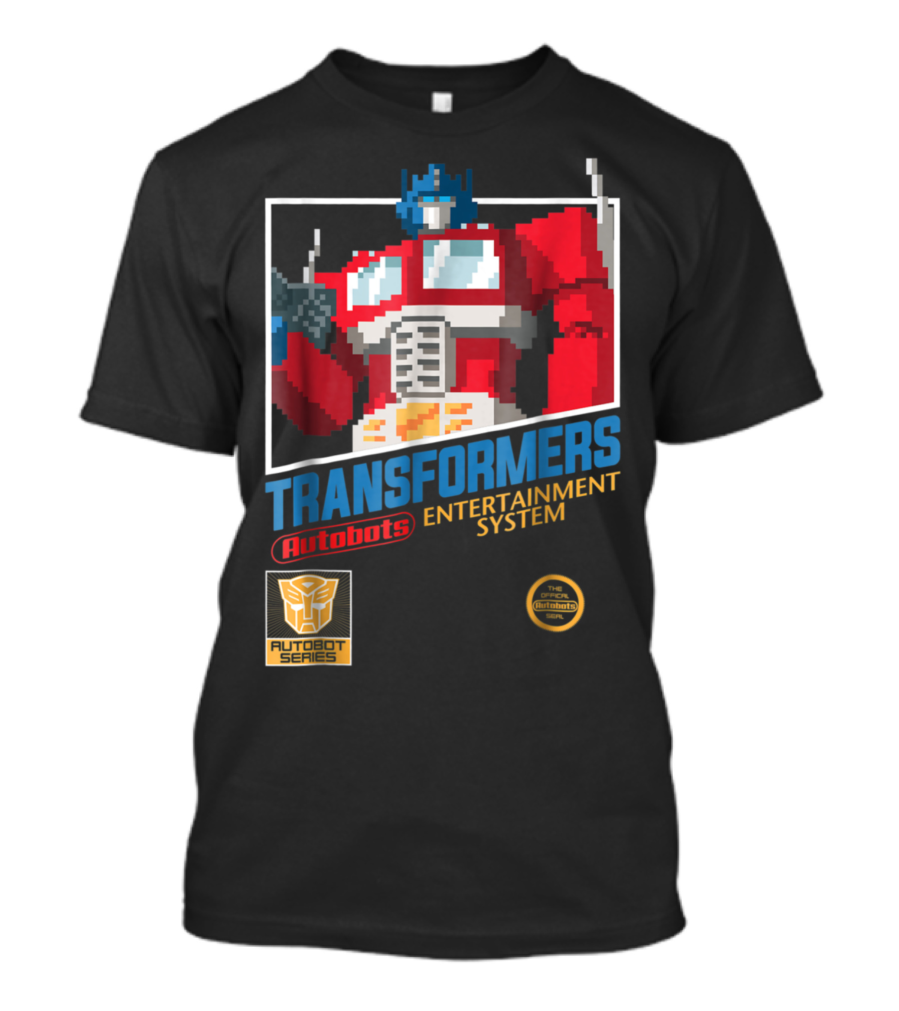 Transformers Autobot Series Optimus Prime Entertainment System T-Shirt