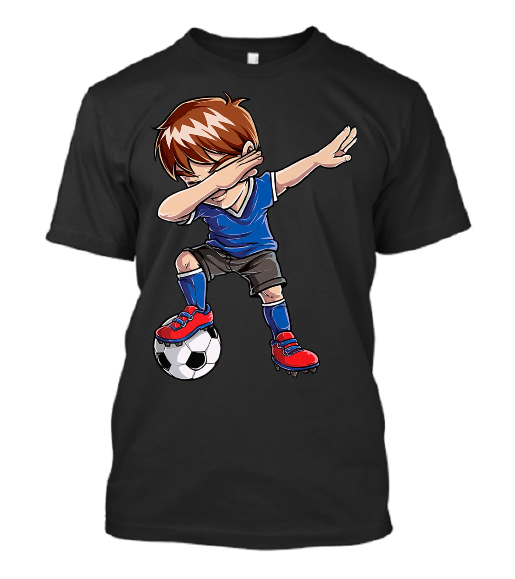 Dabbing Soccer Player With Ball T-Shirt