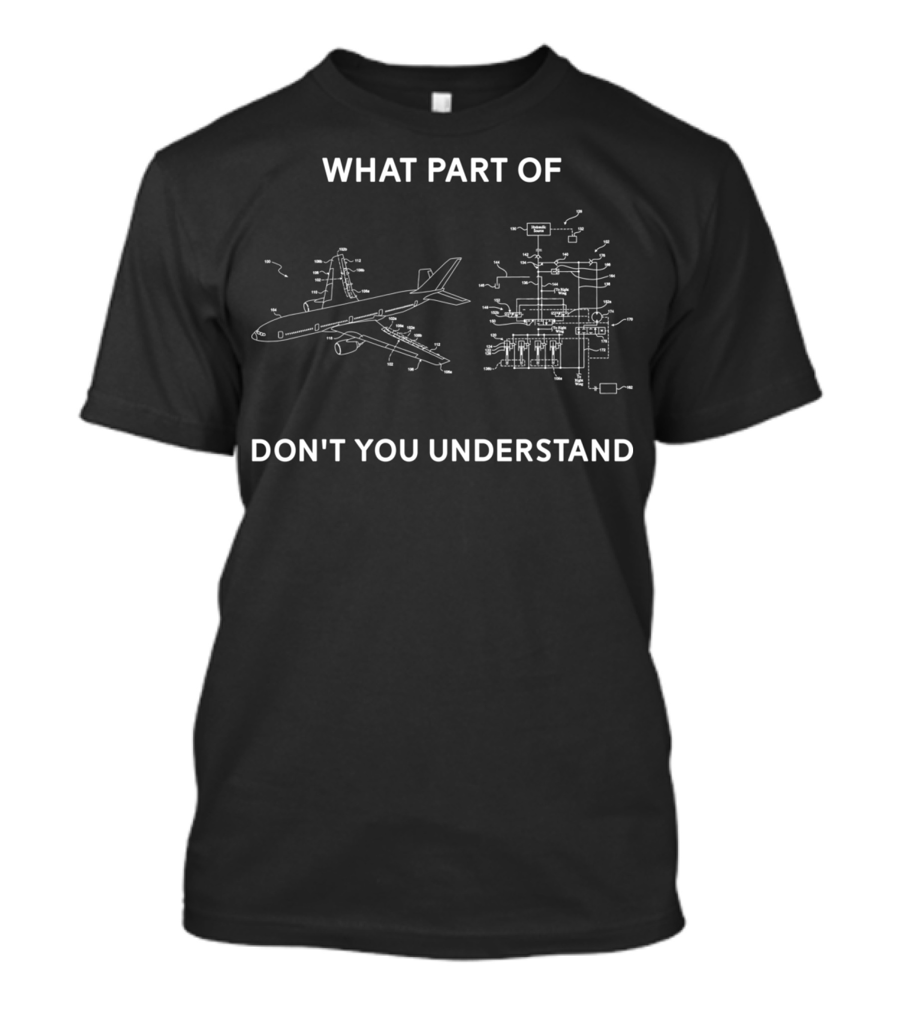 What Part Of Aerospace Engineering Diagram Don't You Understand T-Shirt