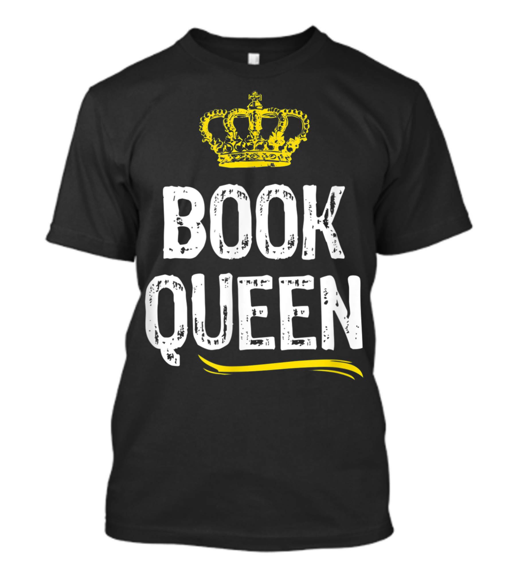 Book Queen Lover Funny Cool Crown T-Shirt