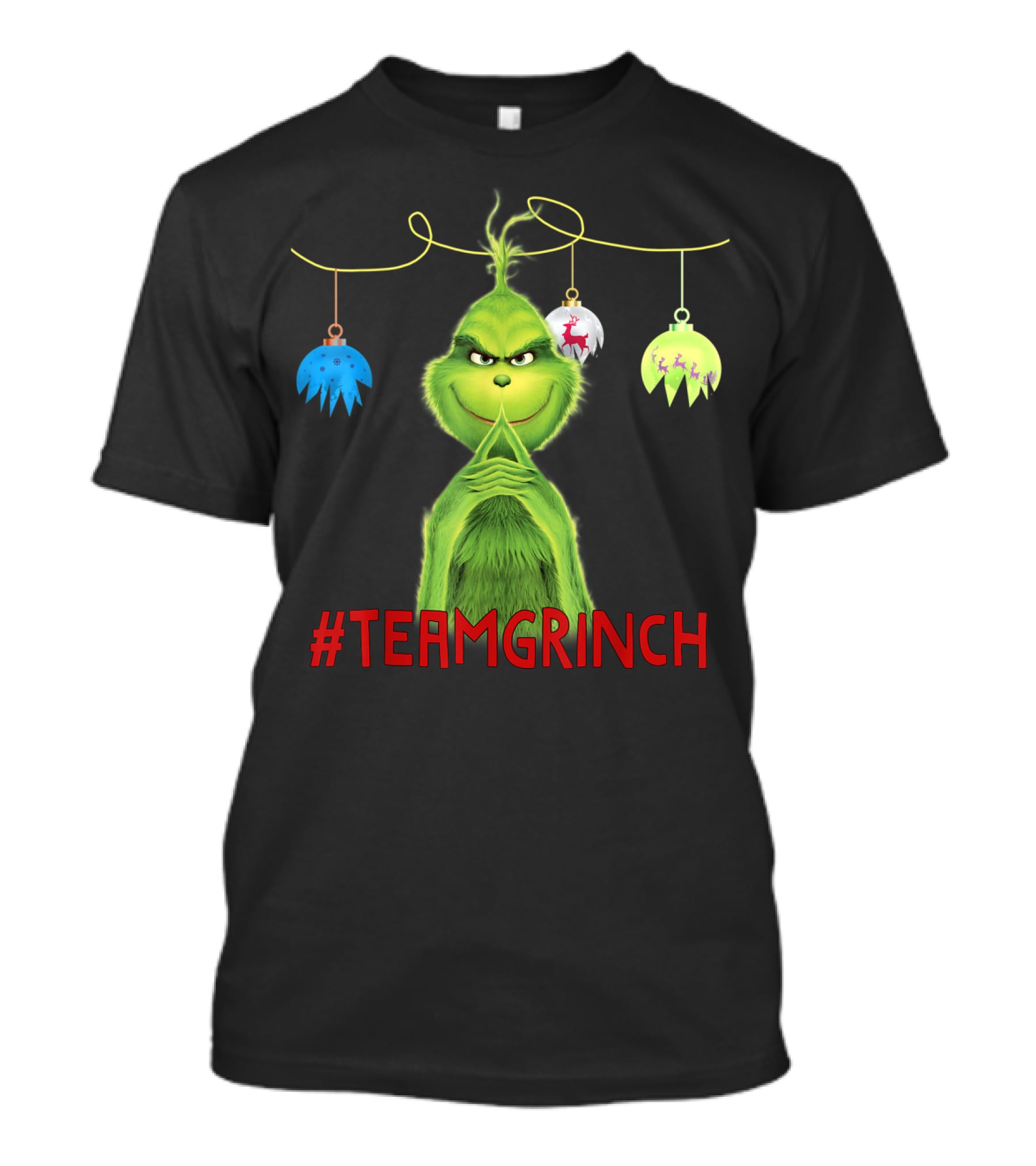 Drseuss Thegrinch #Teamgrinch Christmas T-Shirt