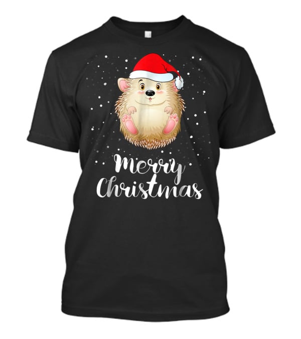 Merry Christmas Porcupine Family Matching Group T-Shirt