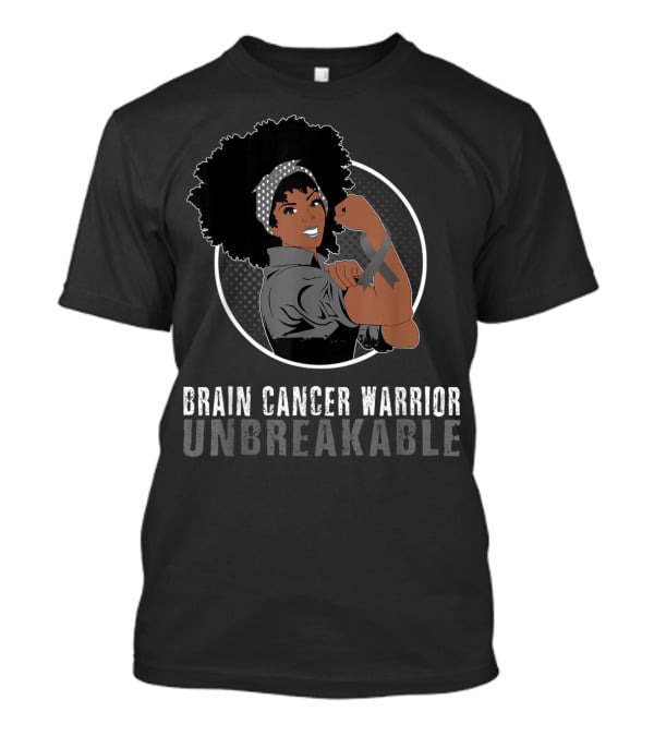 Brain Cancer Warrior Unbreakable T-Shirt