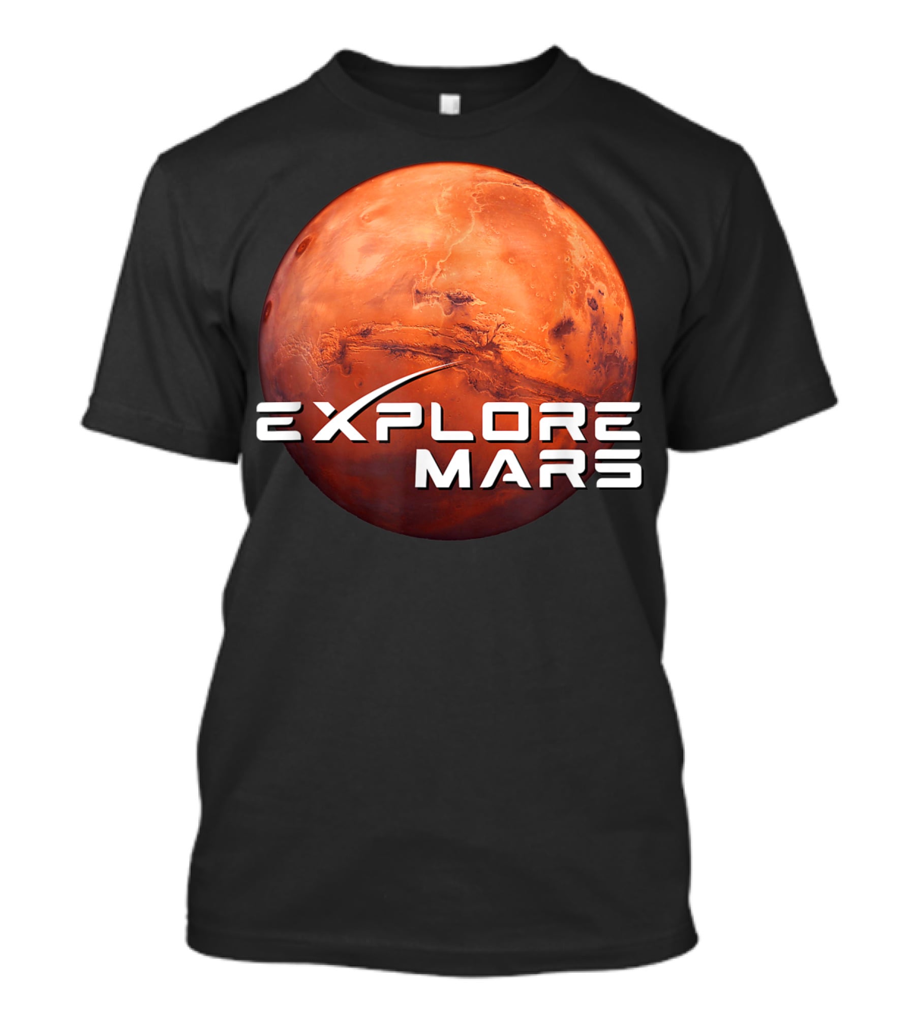 Explore Mars SpaceX Mars Exploration T-Shirt