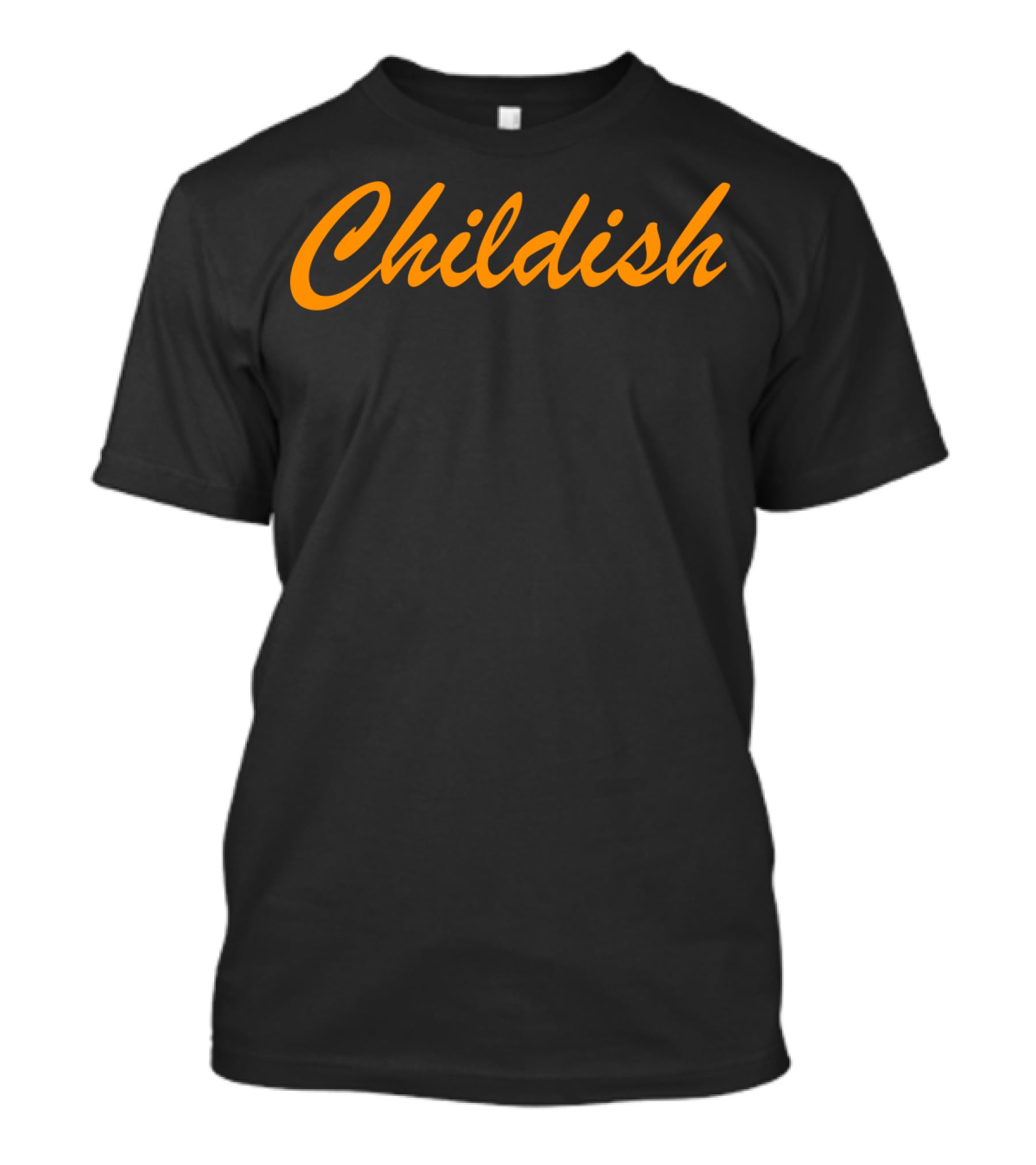 Golden Childish Jumper Jacket Cozy T-Shirt