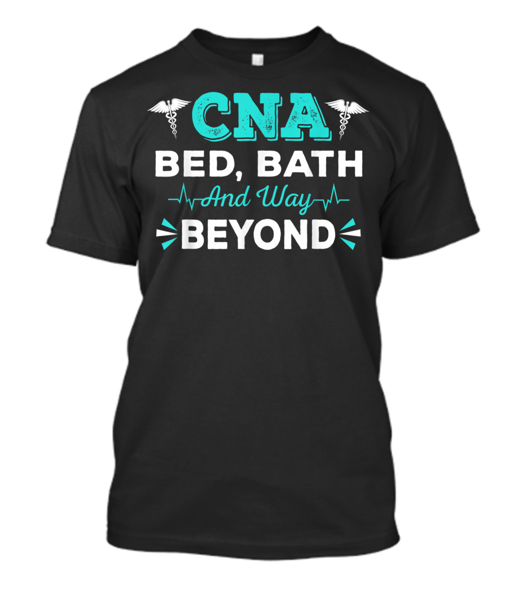 CNA Bed Bath And Way Beyond Caduceus Heartbeat T-Shirt