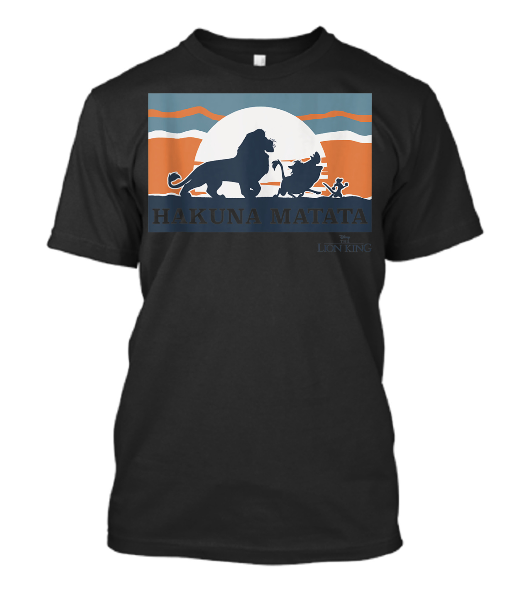 Hakuna Matata Disney The Lion King Sunset T-Shirt