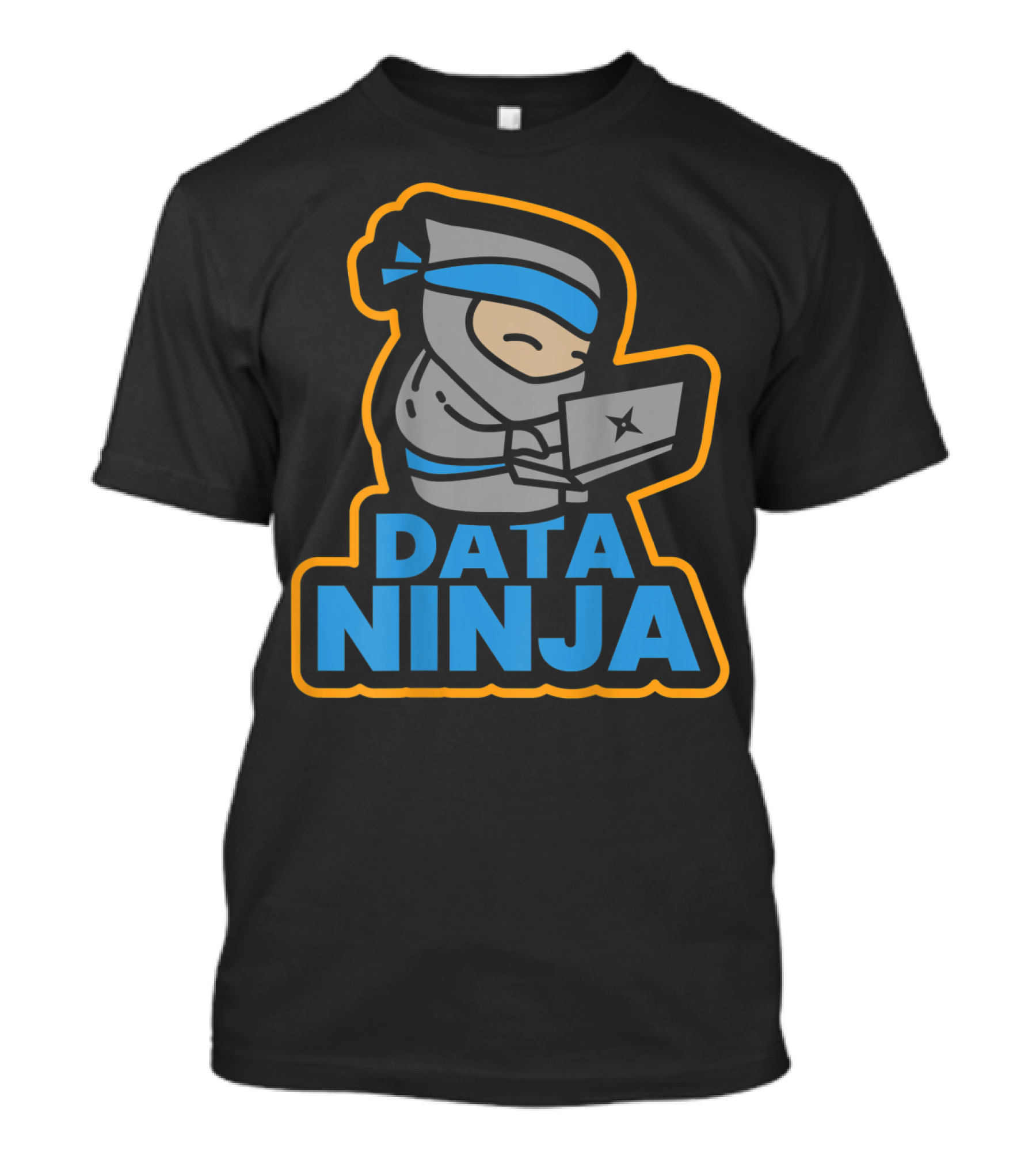 Data Ninja BI Database SQL Critical Thinking T-Shirt