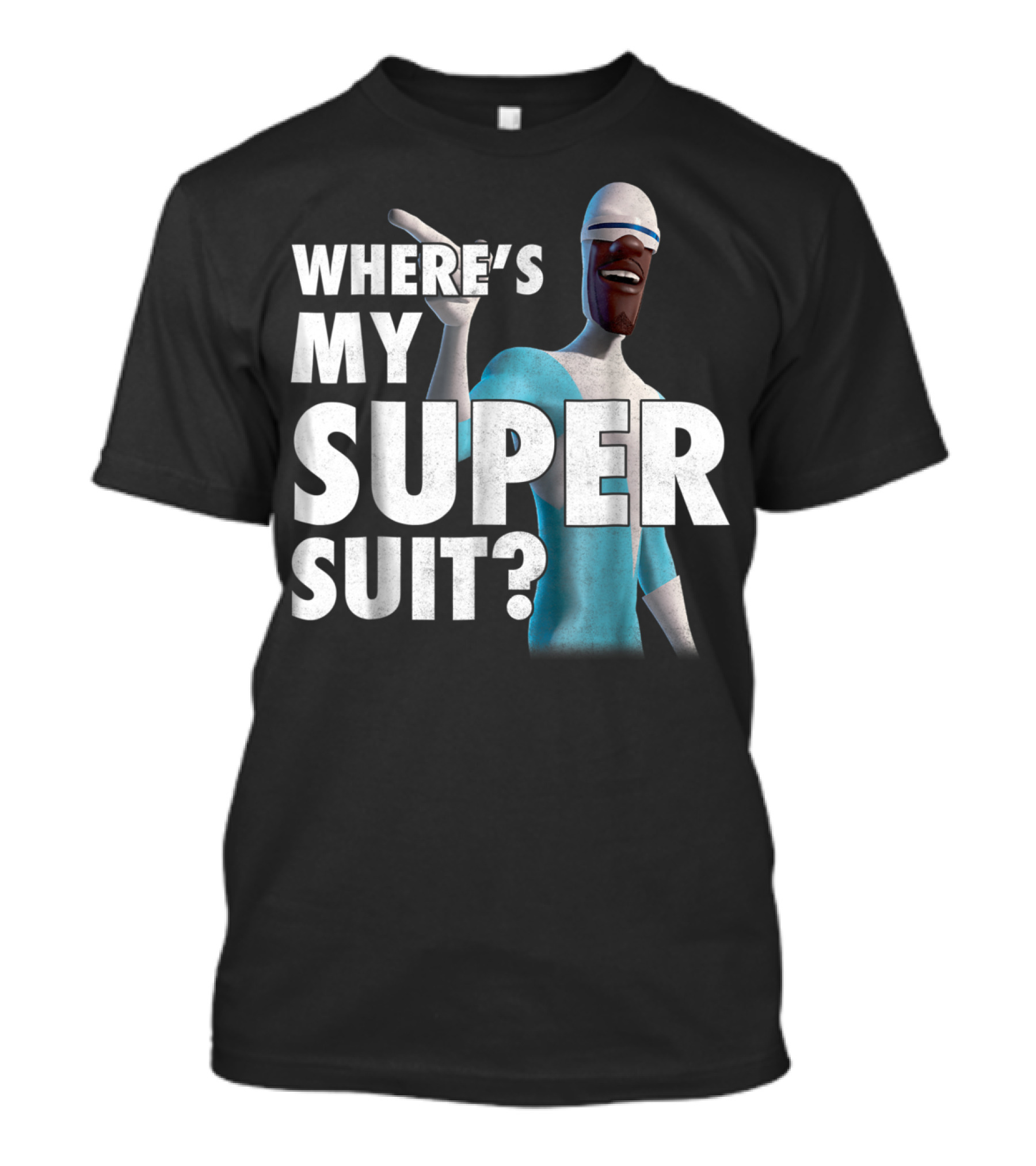 Disney Pixar Incredibles Frozone Where's My Super Suit? T-Shirt