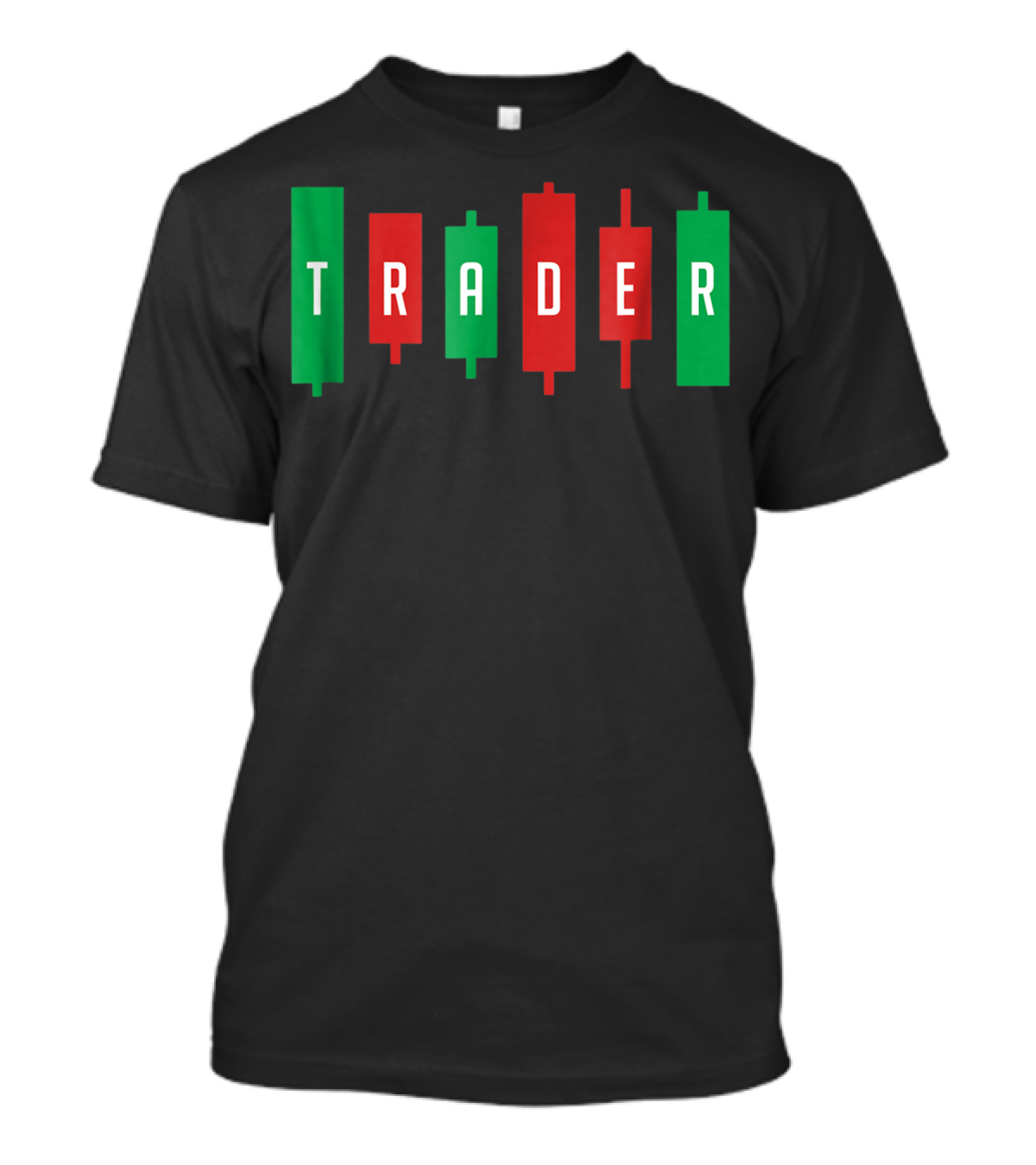 Trader Investor Stock Forex Market Currency Candlestick Chart T-Shirt